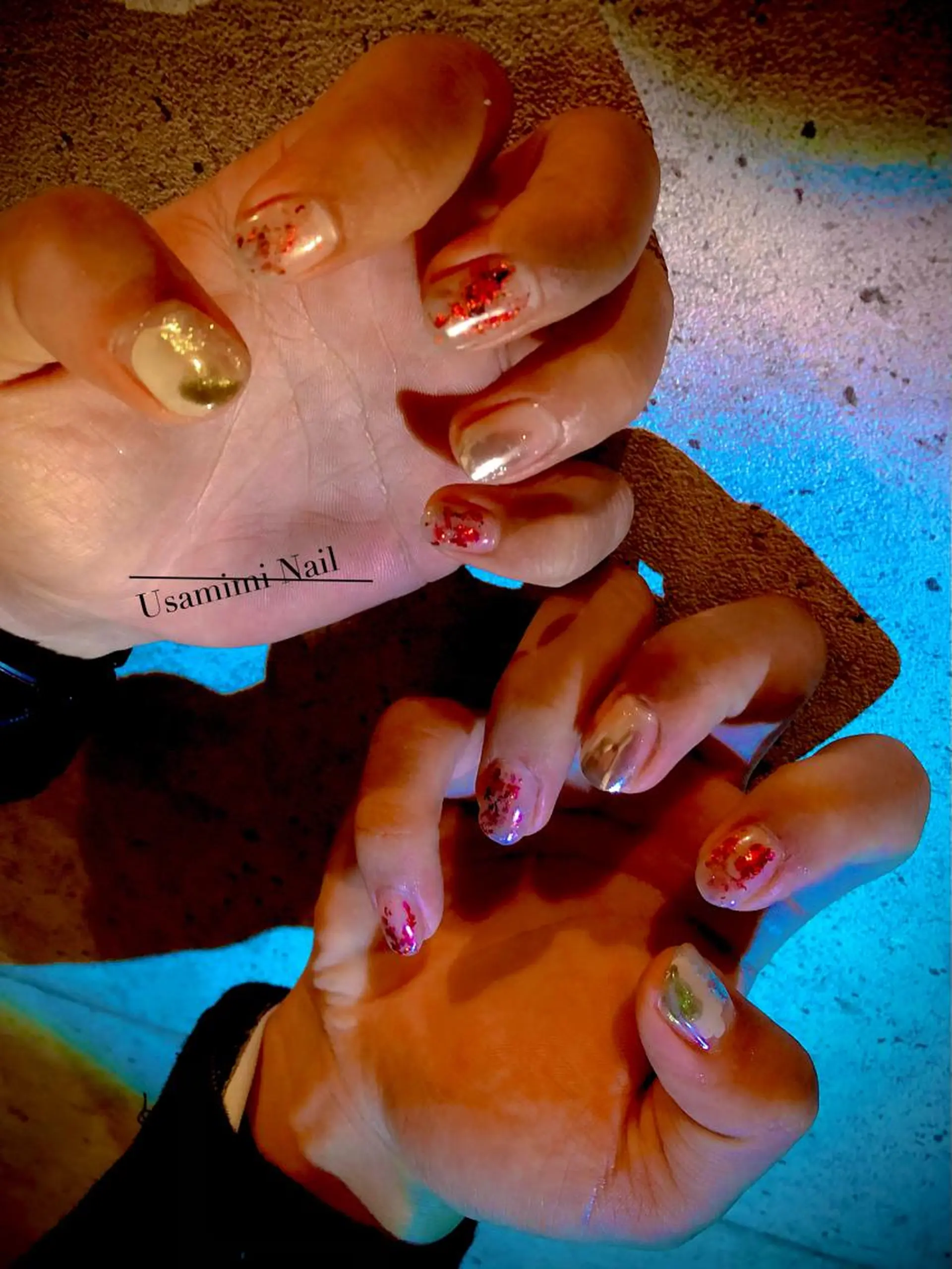 ネイル ハンドネイル USAMiMi 🐰💕のネイルデザイン