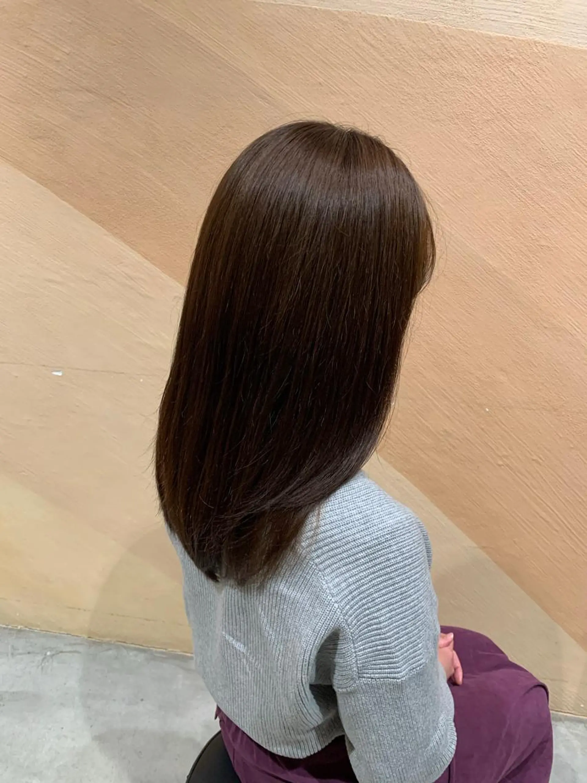 ロング カラー 箭内葉月/メンズ👔 ワンカールパーマのヘアスタイル