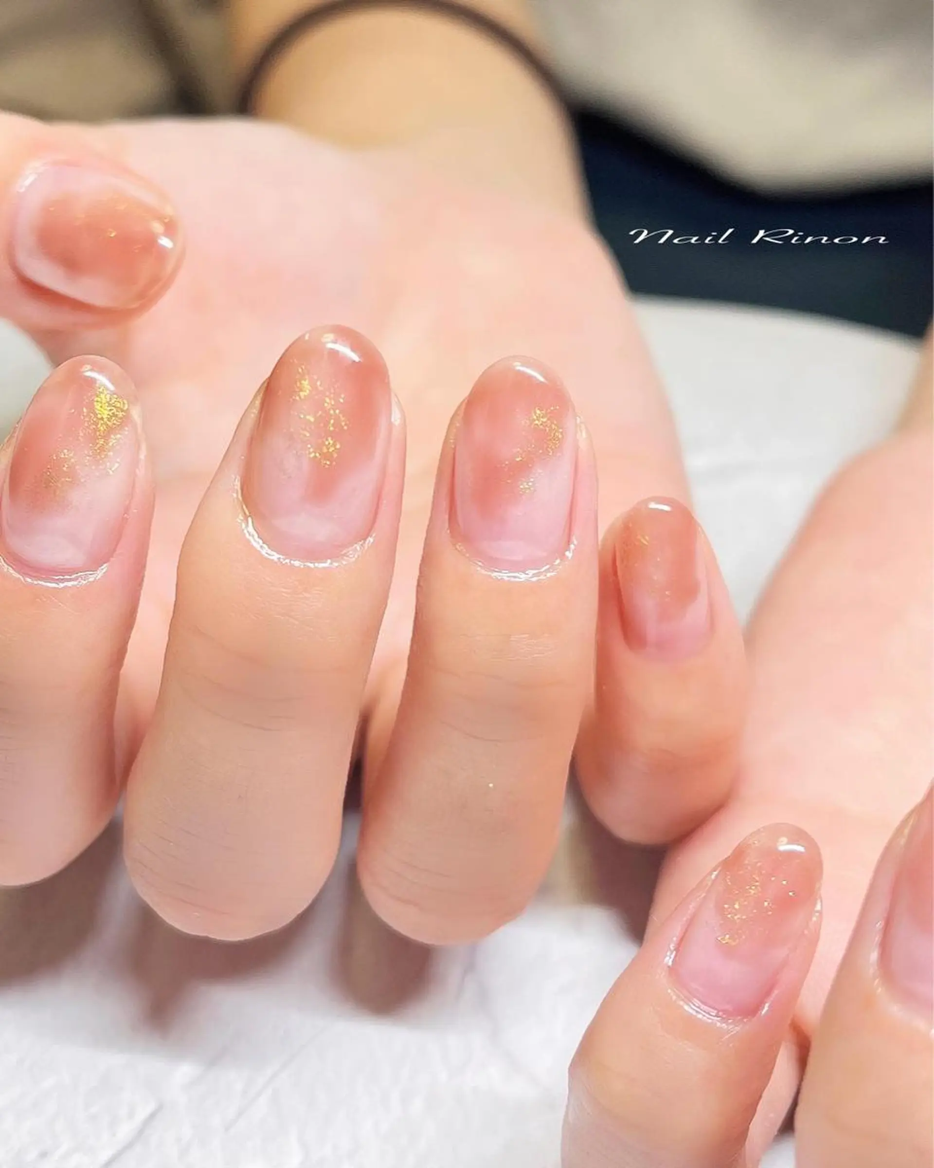 ネイル ニュアンスネイル ハンドネイル Nail Rinonのネイルデザイン