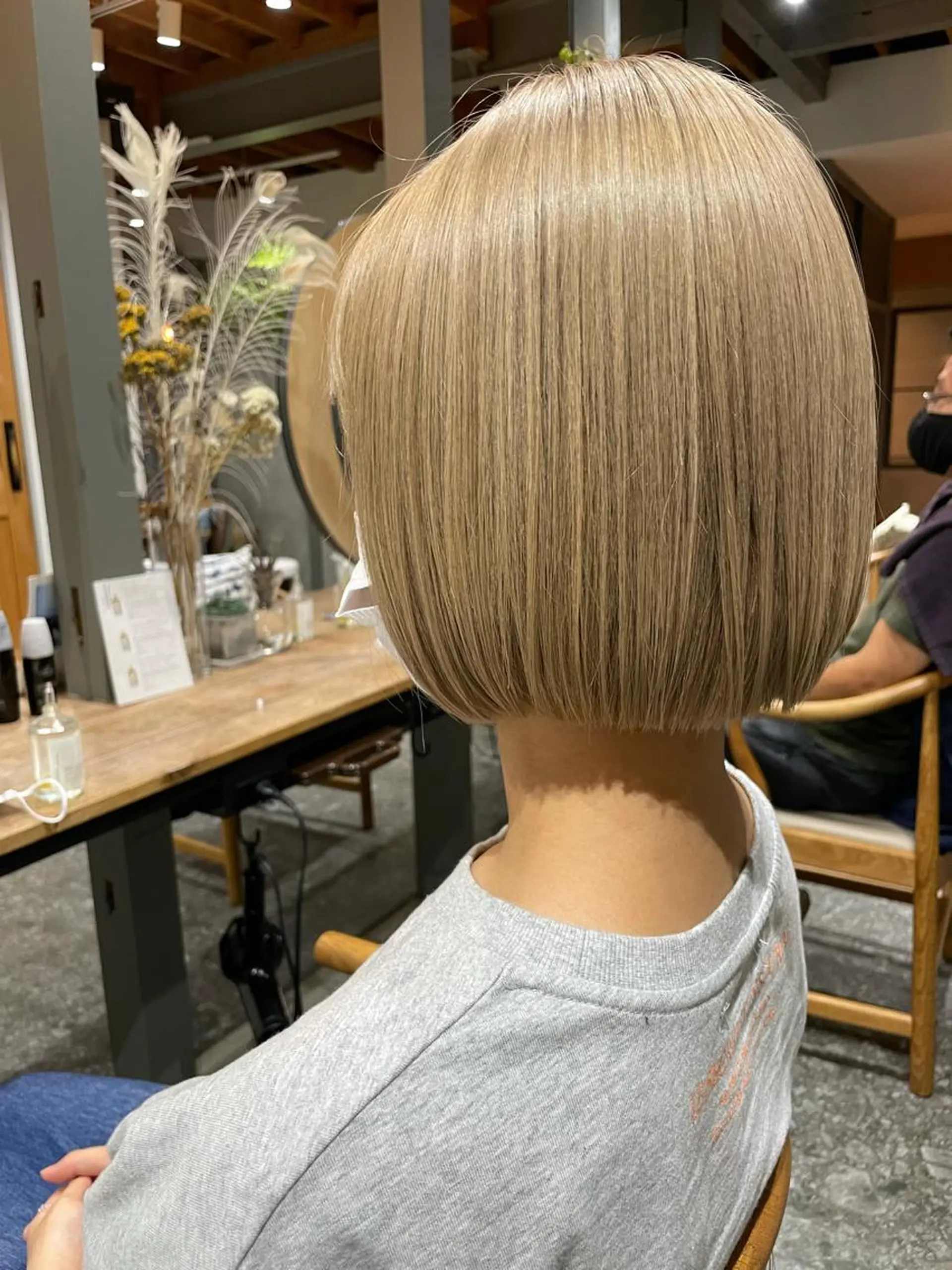 ショート 切りっぱなしボブ ボブ 五十嵐 雄毅のヘアスタイル