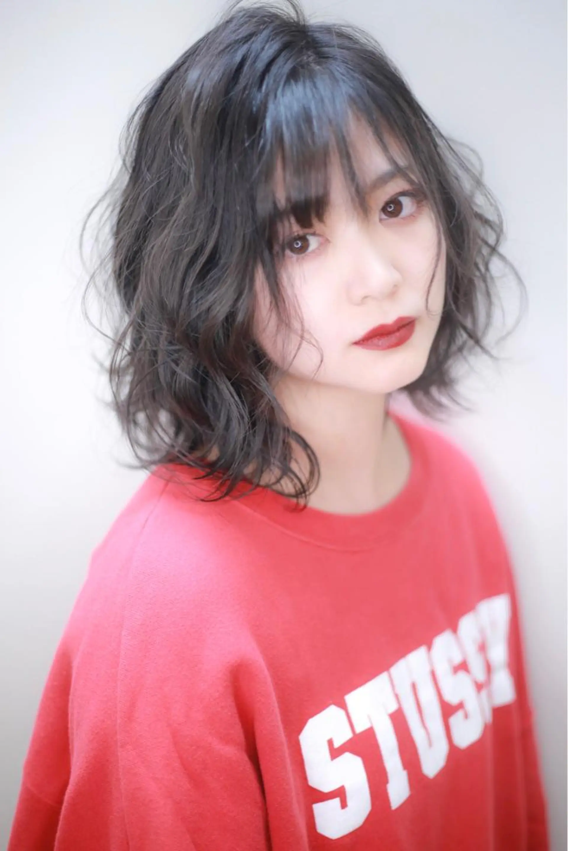ミディアム カラー 伊藤 裕貴のヘアスタイル