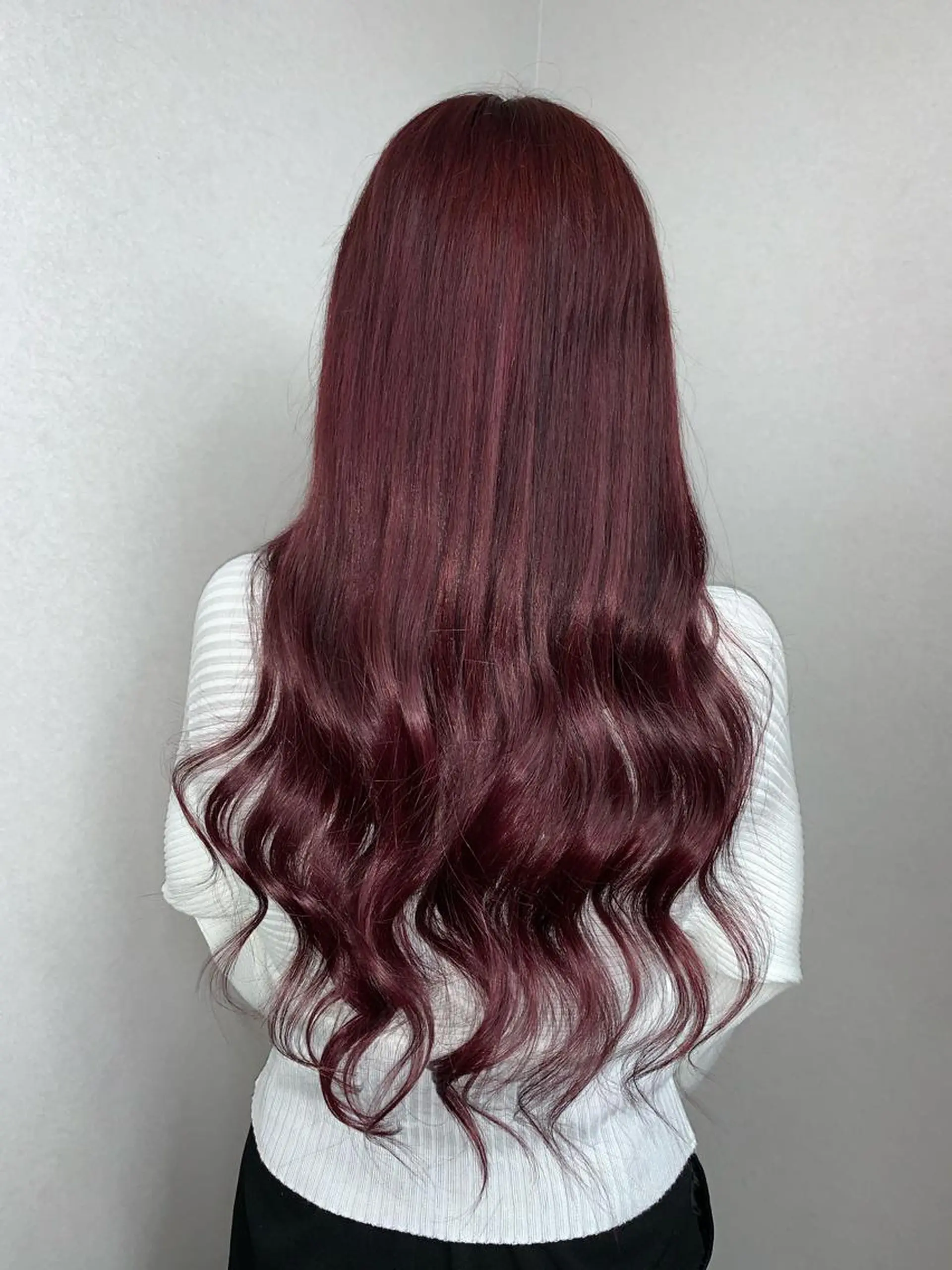 ヘアカラー エクステ 韓国ヘア×ハイトーン AYA💫のヘアスタイル