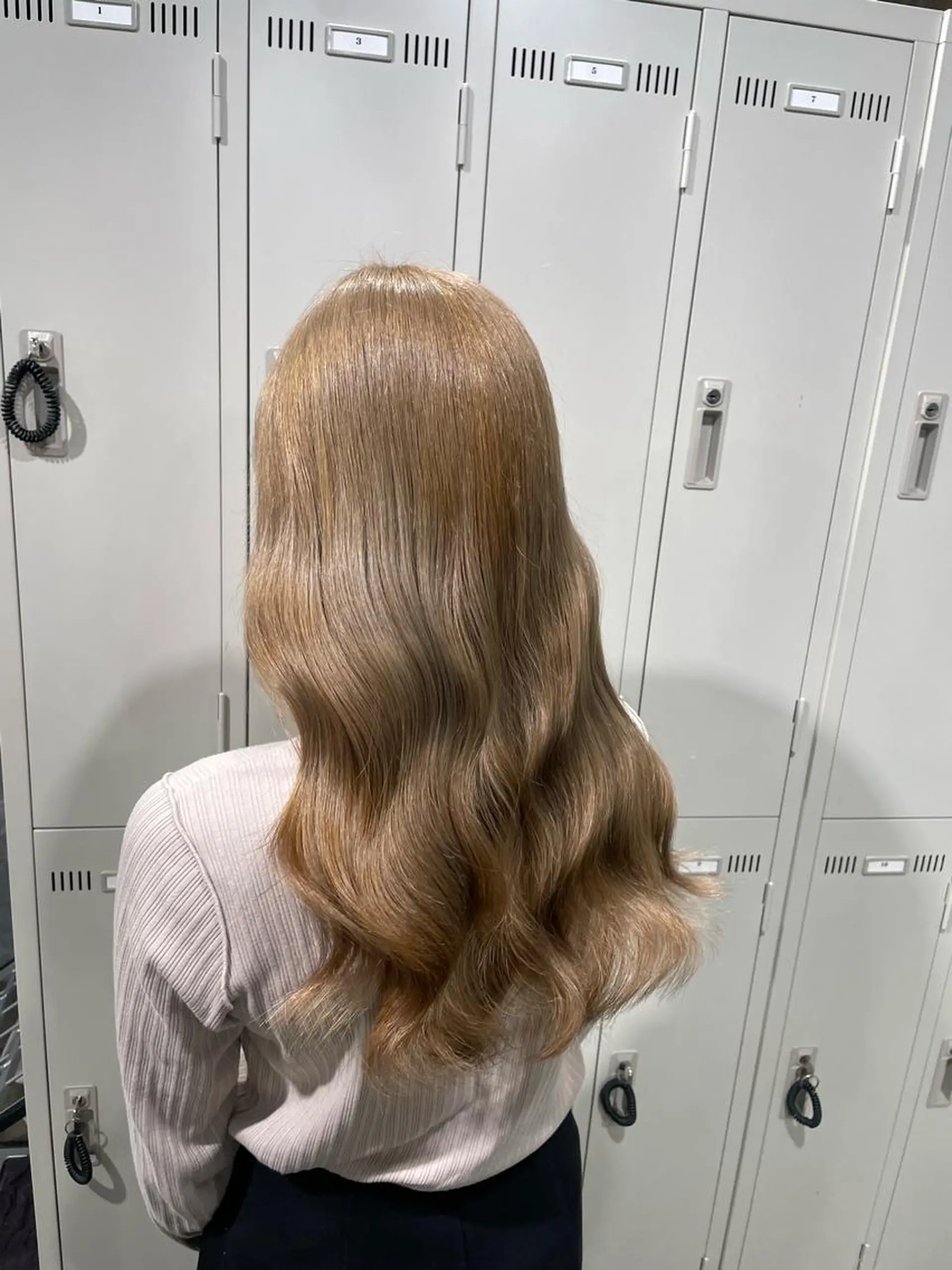 ロング カラー ベージュカラー alicetokyo 🦋宮葉🦋のマツエク・マツパデザイン