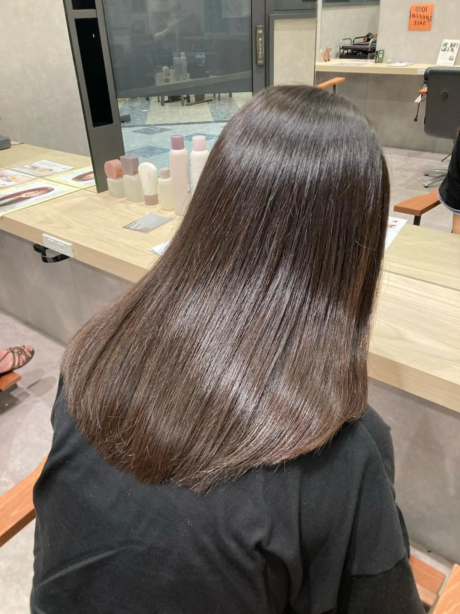 ミディアム ヘアカラー Ate所属・Ate Maiのヘアスタイル