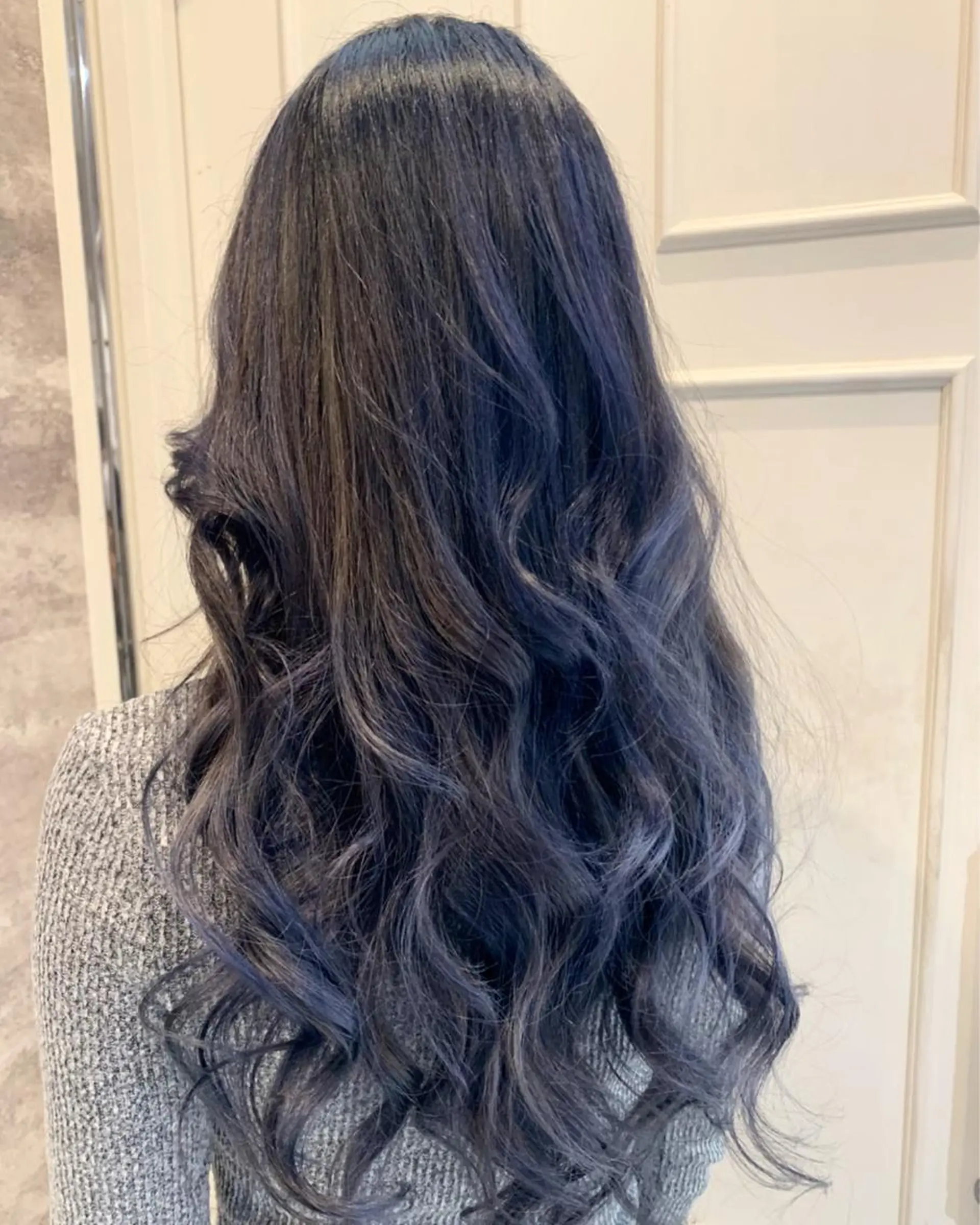 ロング カラー ベージュカラー シルバー 🫟Blanco🫟 Color&Careのヘアスタイル