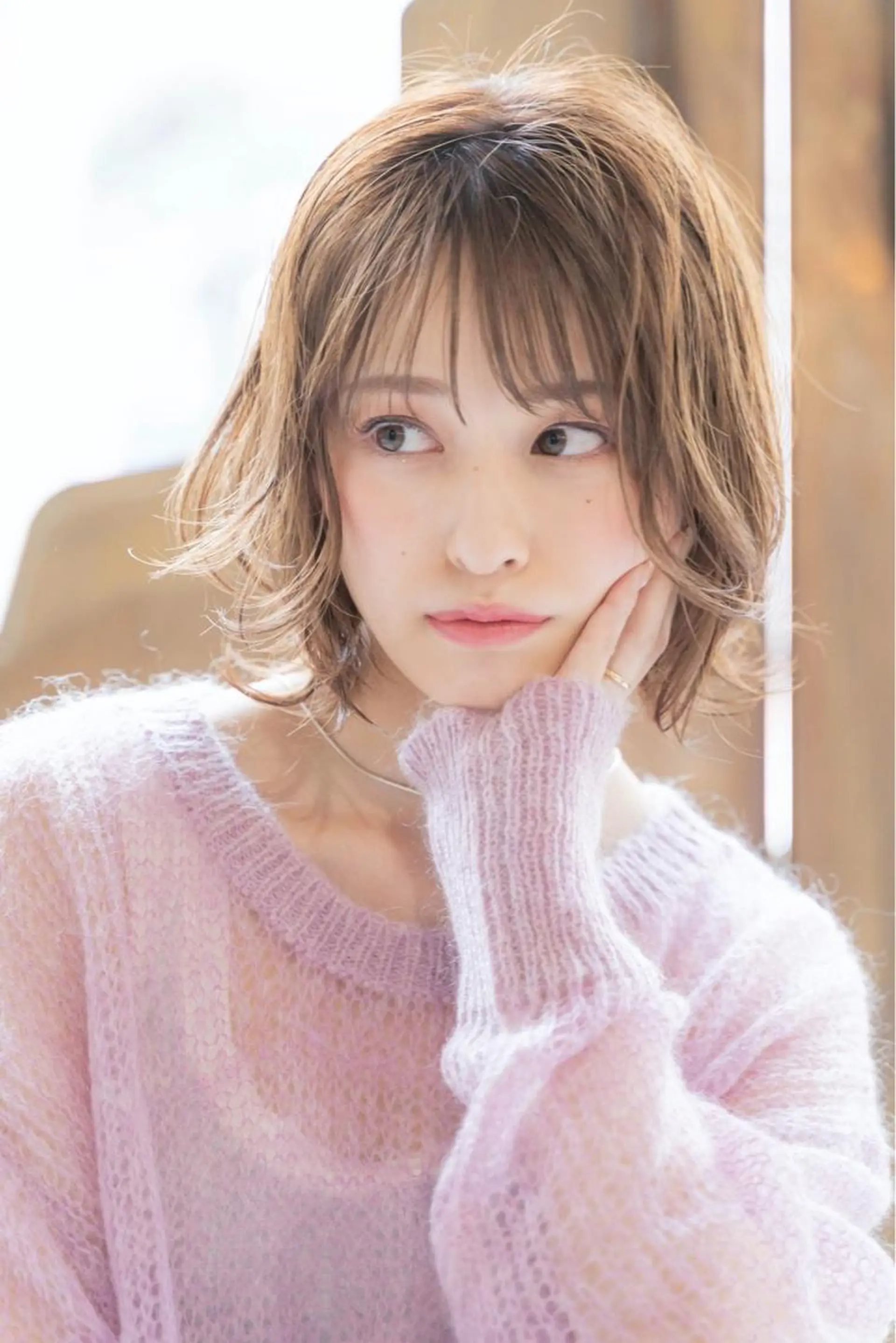 ショート カラー パーマ ヘアアレンジ メンズ キッズ ネイル マツエク・マツパ ベージュカラー ミルクティーベージュ カット ヘアカラー トリートメント ヘアセット 韓国ヘア🫧 KAZUTOのヘアスタイル