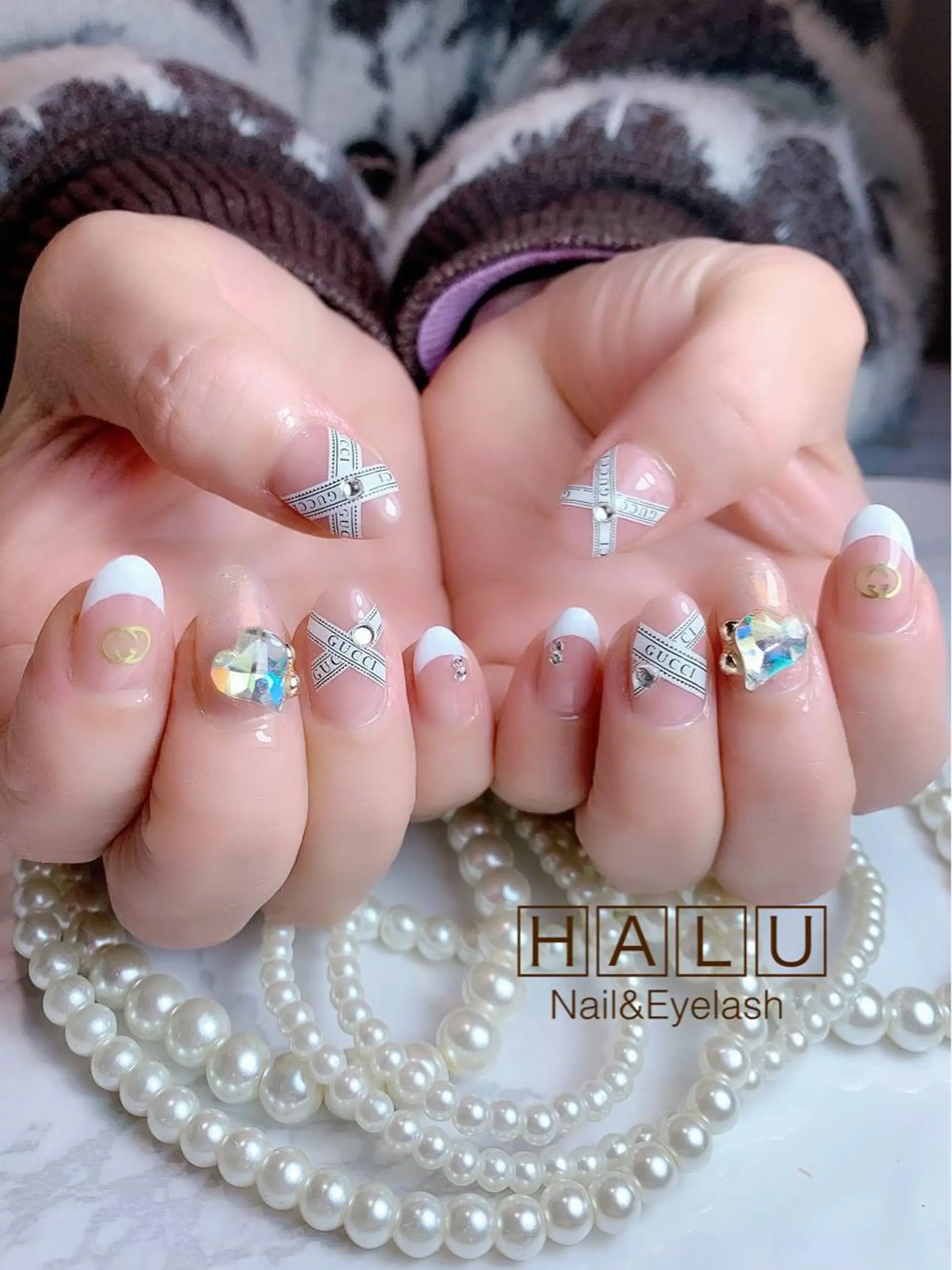 ネイル ハート HALU ハルのネイルデザイン