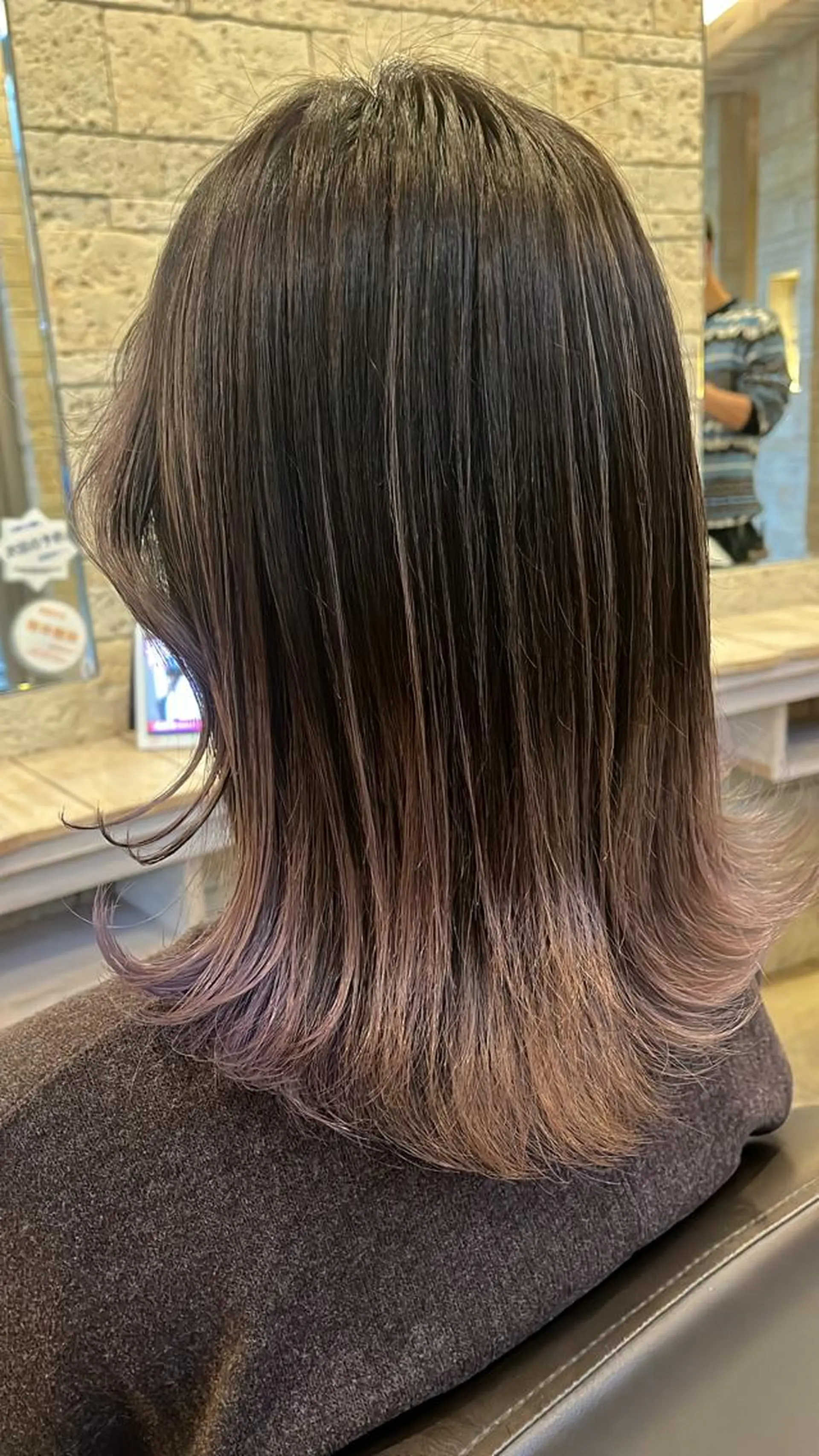 ミディアム カット ヘアカラー 小塚 和眞のヘアスタイル