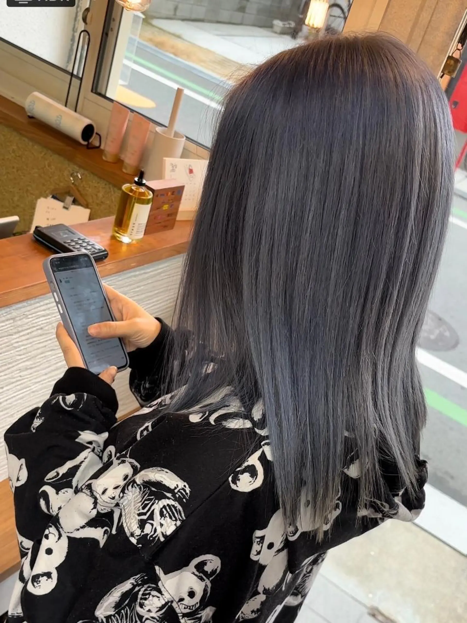 セミロング カラー ブリーチ ケアブリーチ ダブルカラー ハイトーンカラー インナーカラー ❣️ハイトーン❣️ BLUE&Co.のヘアスタイル