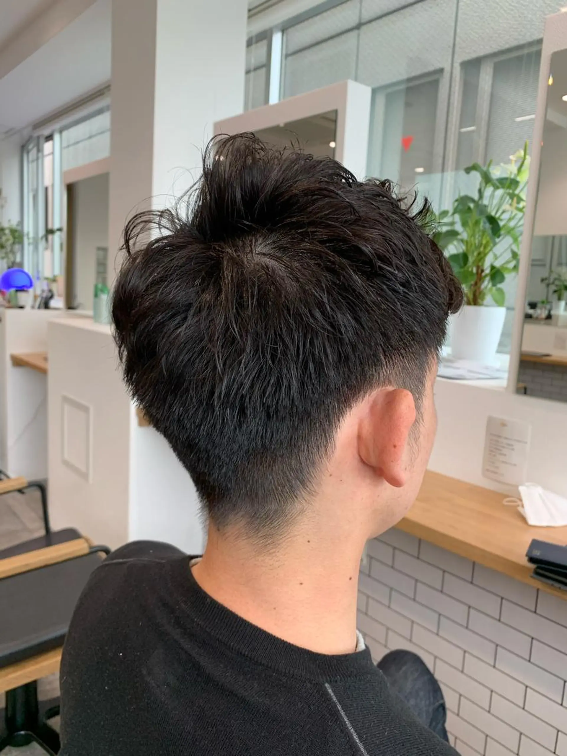 メンズ メンズパーマ メンズショート ヨシミ カズヤのヘアスタイル