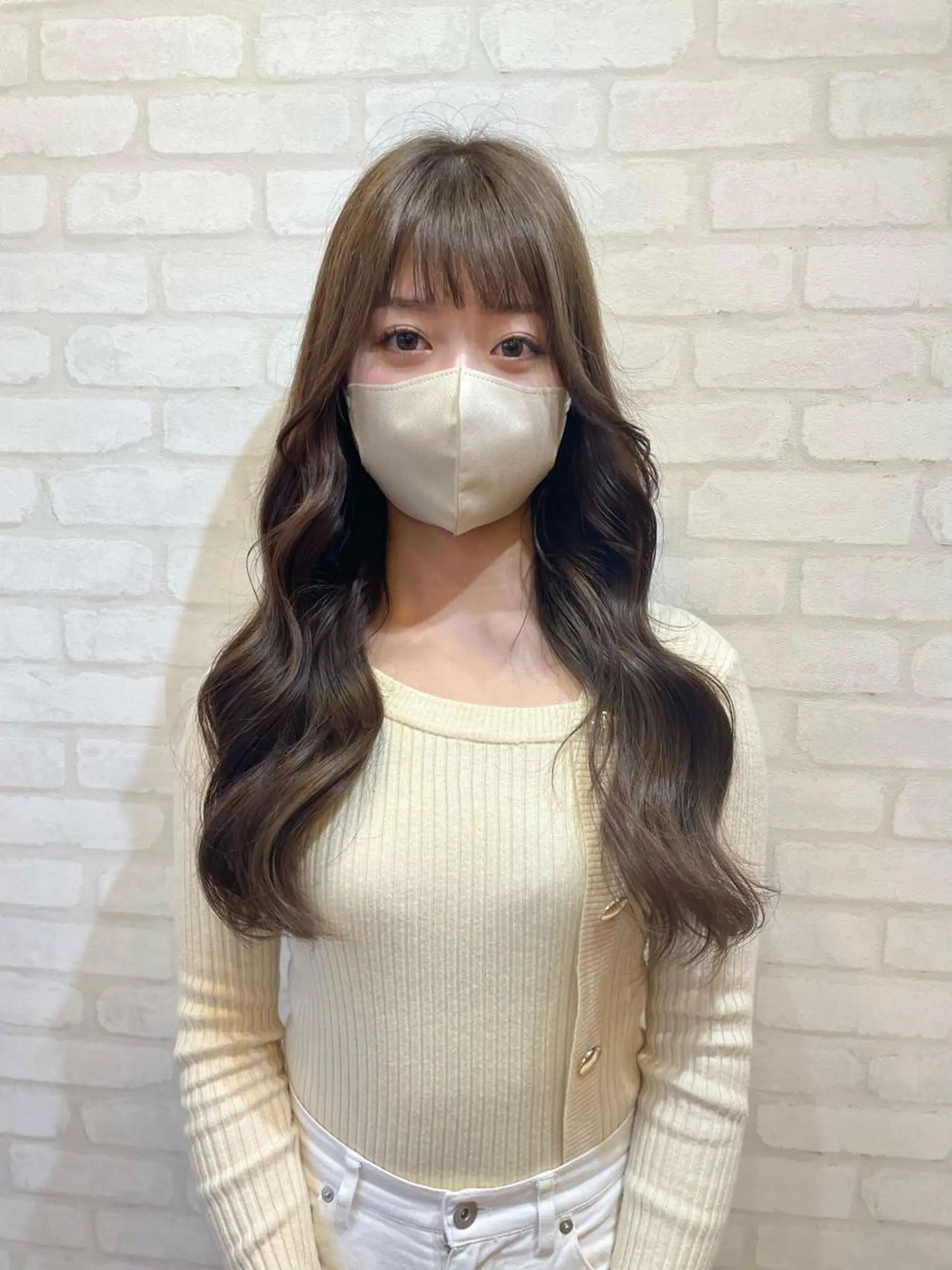 ロング 永井 瑞穂のヘアスタイル