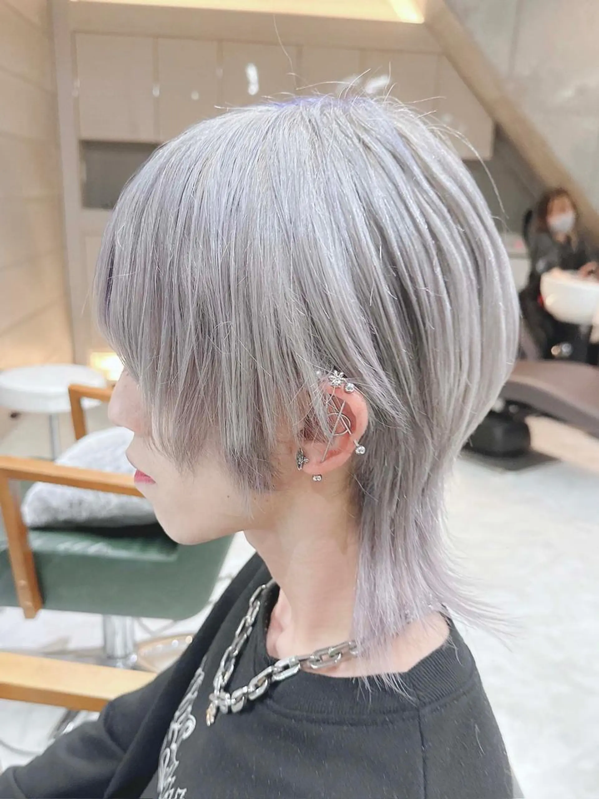 ショート カラー ヘアアレンジ メンズ メンズブリーチ メンズ韓国風 韓国マッシュ マッシュ ツーブロック 𝐑𝐈𝐍𝐊𝐀 🐷🖤のヘアスタイル