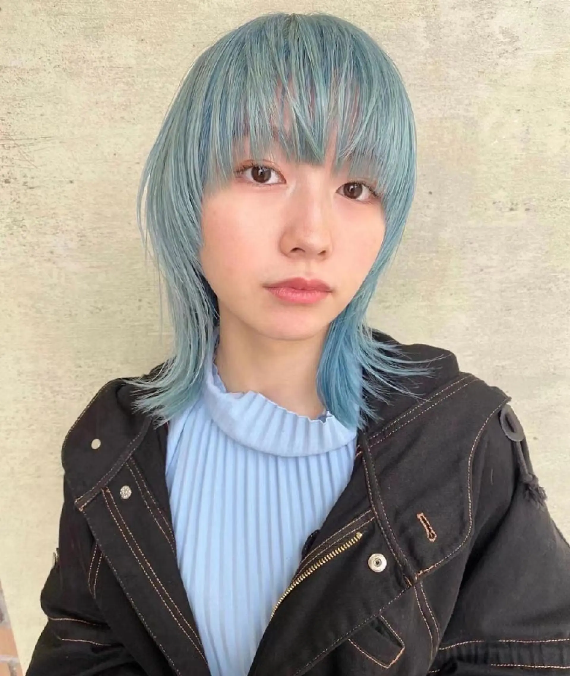 ミディアム カラー マツエク・マツパ u hair所属・こばやし ももこのヘアスタイル