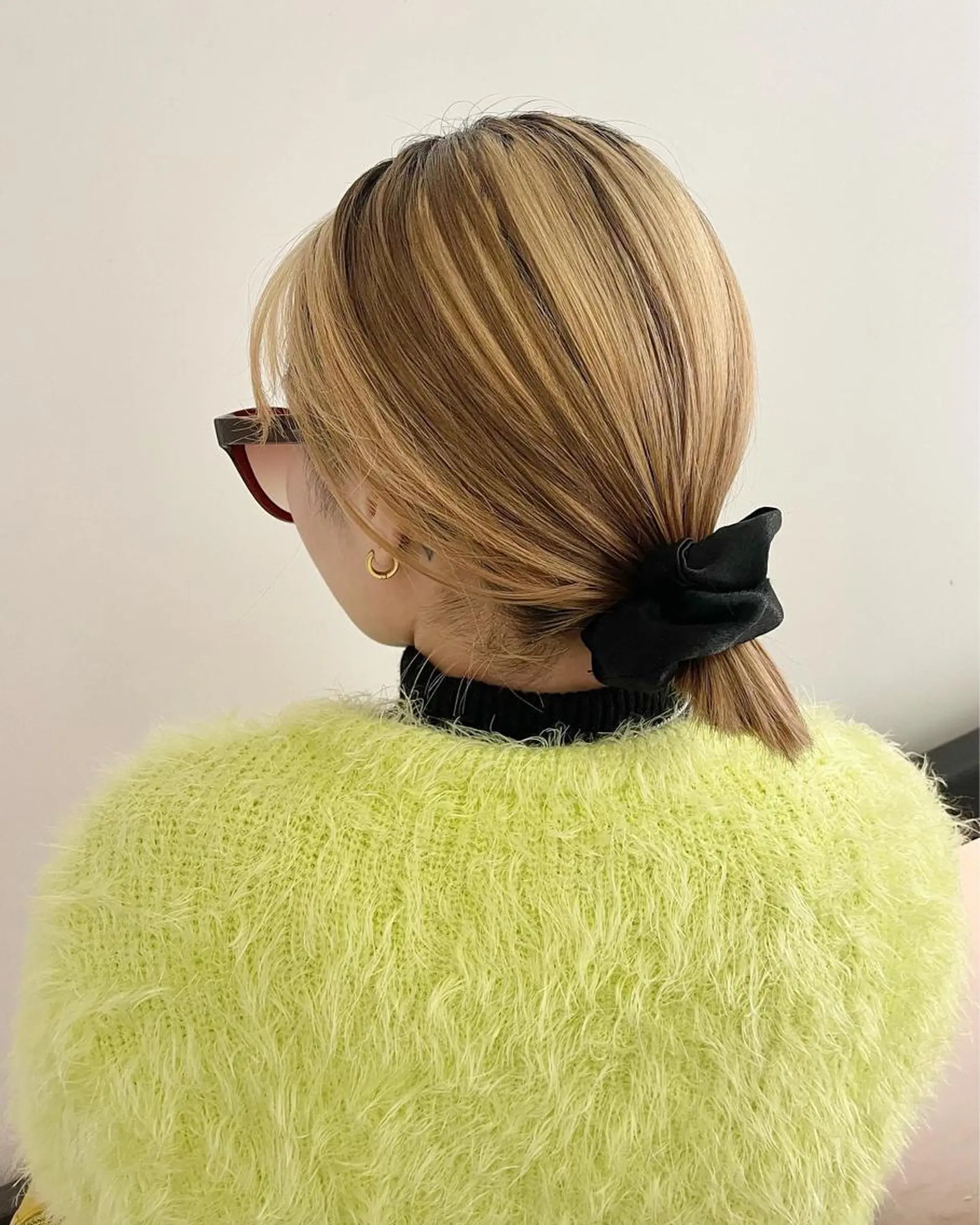 カラー ヘアカラー 🎀ボブ＋ハイトーン シュカ👶🏻のヘアスタイル