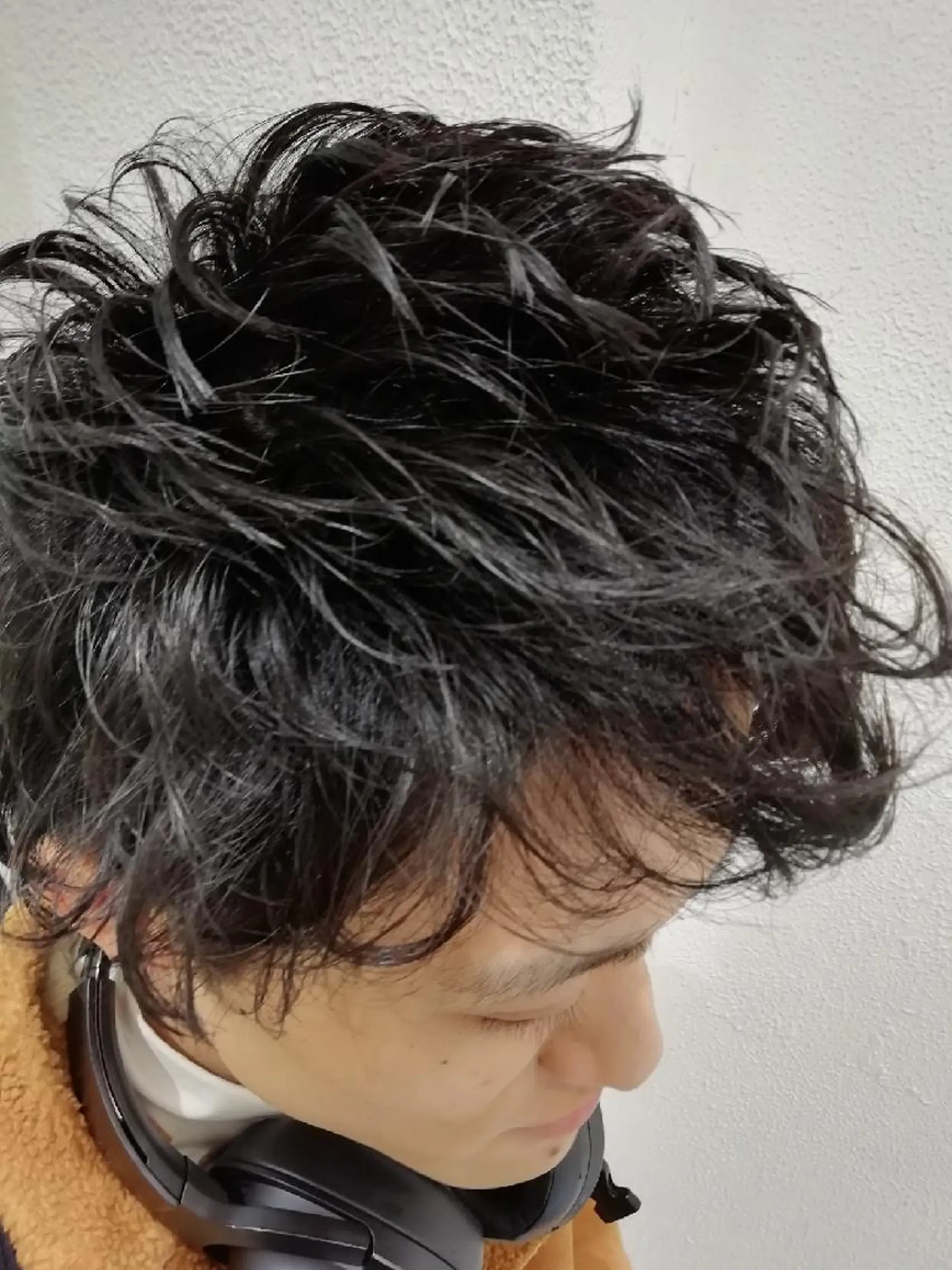 メンズ パーマ Ash 店長 木村 和人のヘアスタイル