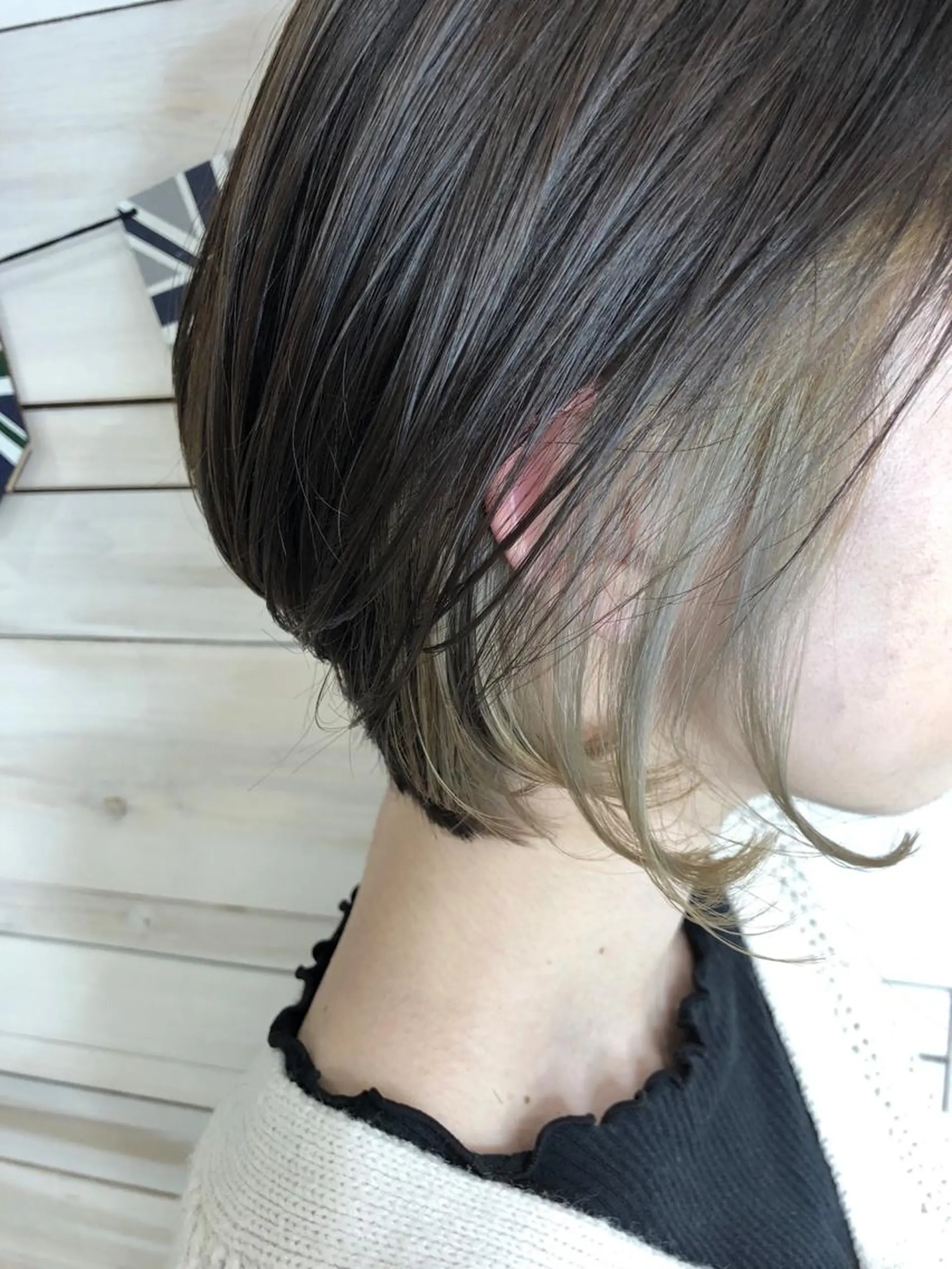 カラー attrait アトレ湘南台所属・💎ブリーチ／ボブ 💎ハルのヘアスタイル