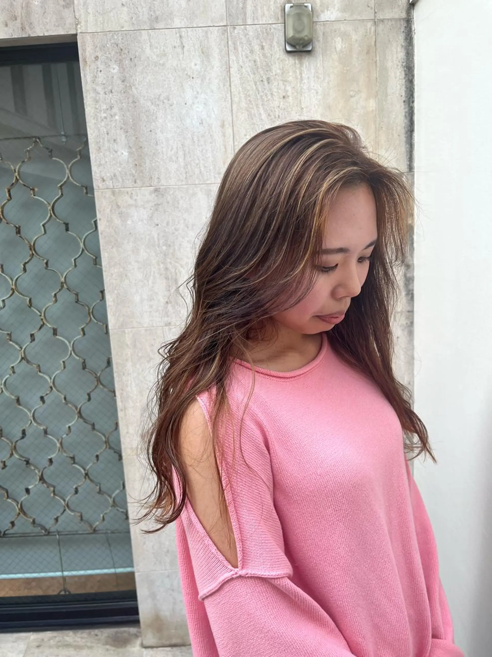 ロング カラー ハイライトカラー ハイライト カット ヘアカラー トリートメント DX所属・✨メンズスタイル✨ Daiのヘアスタイル