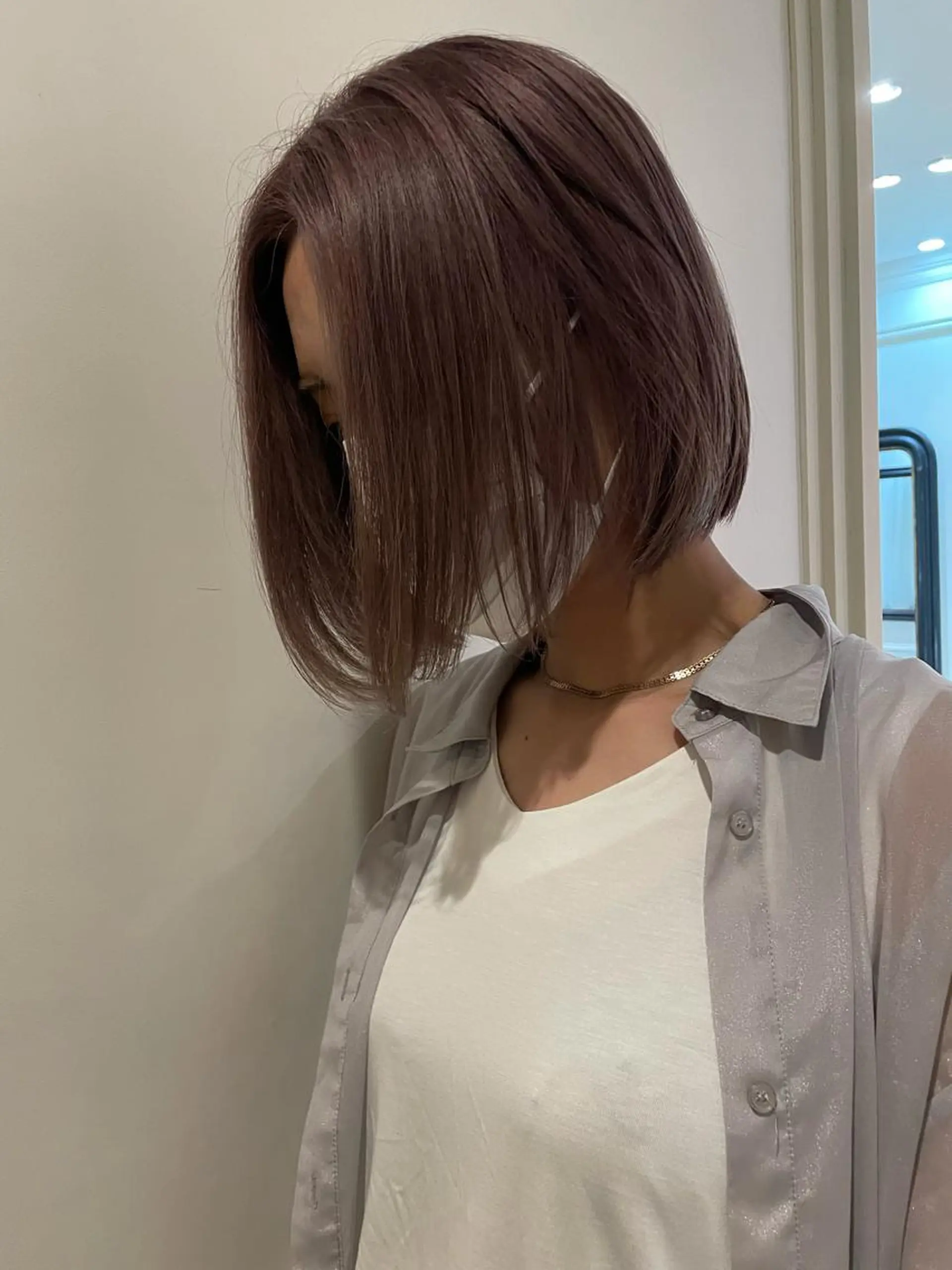 ショート カラー classic 新横浜所属・大人girly🛋️ 🤍yukakoのヘアスタイル