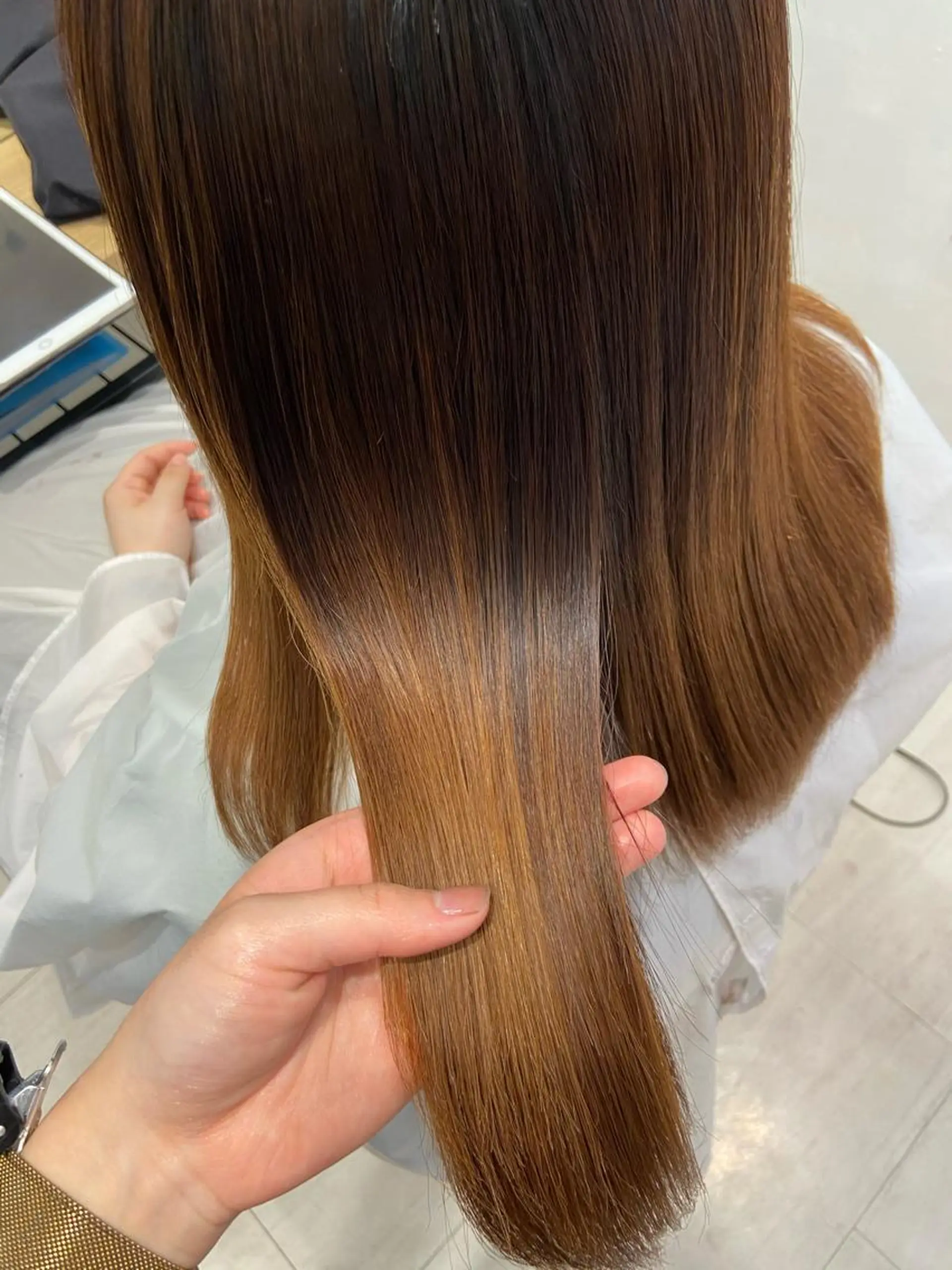 ロング 新宿/韓国ヘア 中明度カラー/かやのヘアスタイル