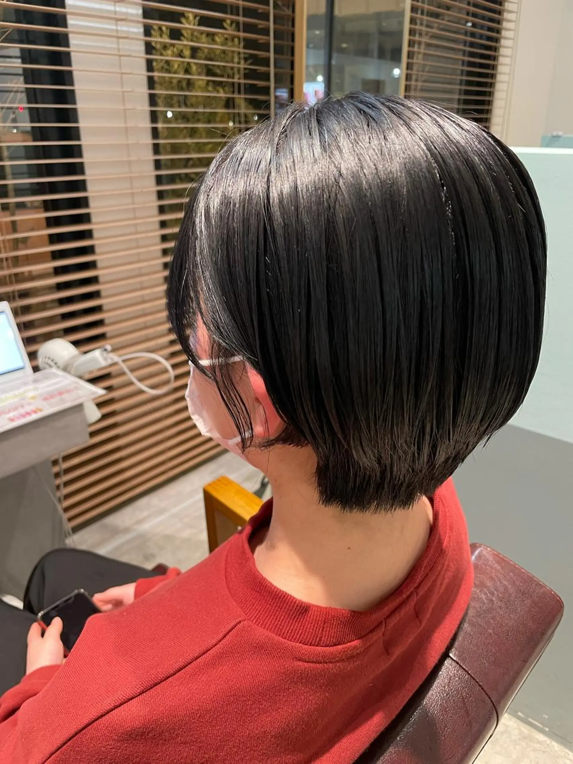 ショート 青木 紗耶のヘアスタイル