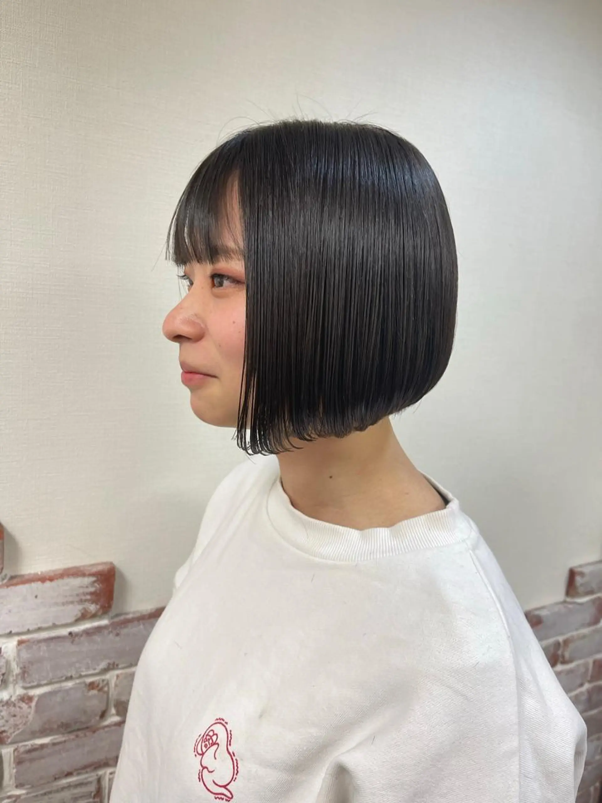 ショート アッシュ 髪質改善 カット 【髪質改善特化】 新宿/縮毛矯正/セラのヘアスタイル