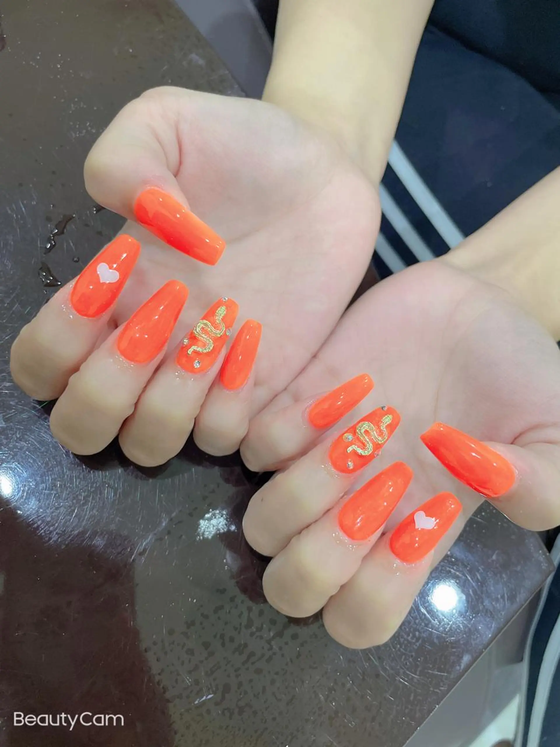 セミロング ネイル 《LB》ラブリエ Nail&eyeのマツエク・マツパデザイン