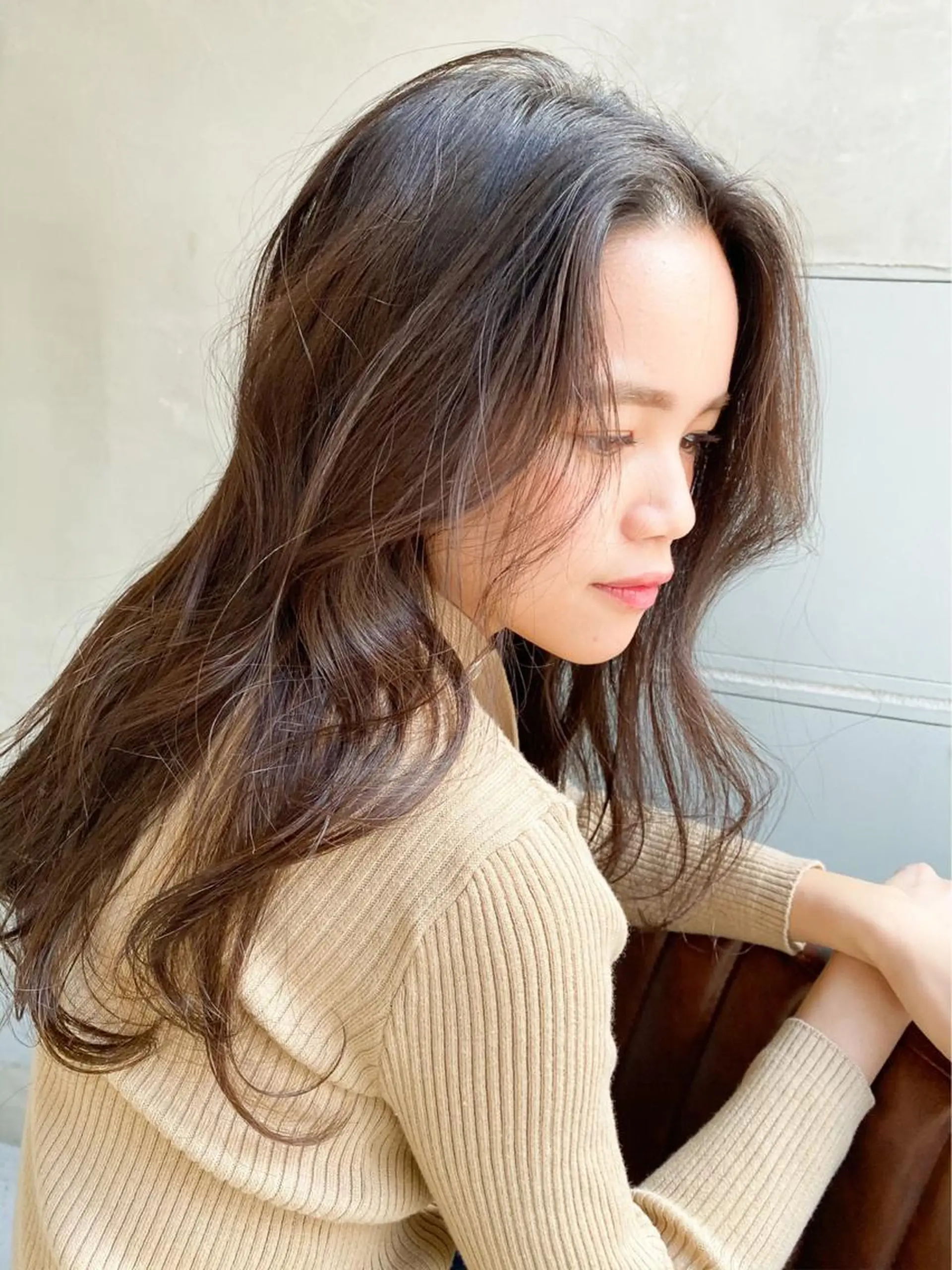 ロング カラー ヘアアレンジ 山崎 澪 レイヤーカット/大宮のヘアスタイル