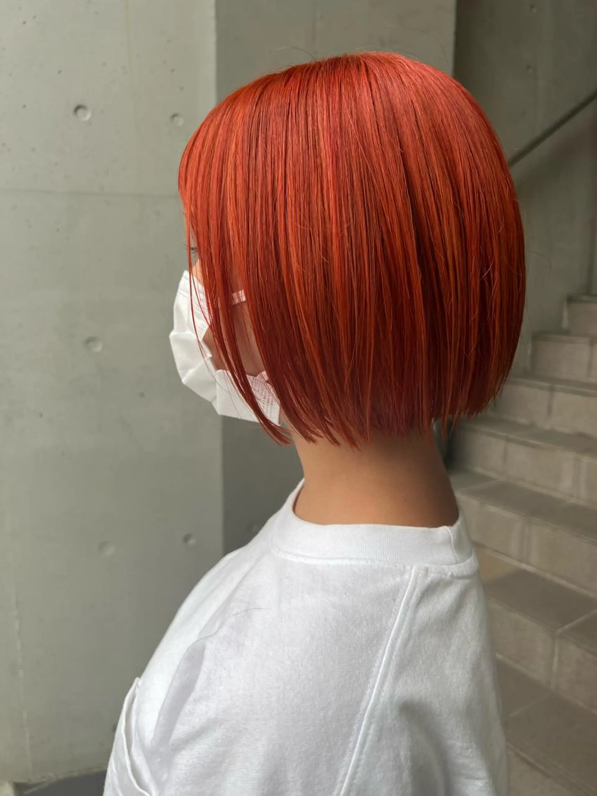 ショート ヘアカラー MIRACミラク所属・☀️ハイトーンボブ ☀️石川 海斗のヘアスタイル