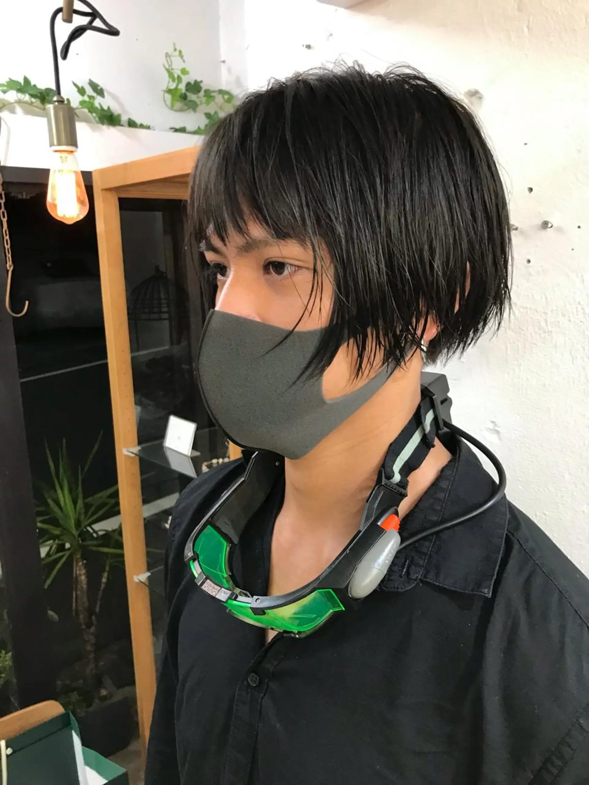 ショート メンズ カット 木村陸弥 似合わせ 透明感カラー🌿のヘアスタイル