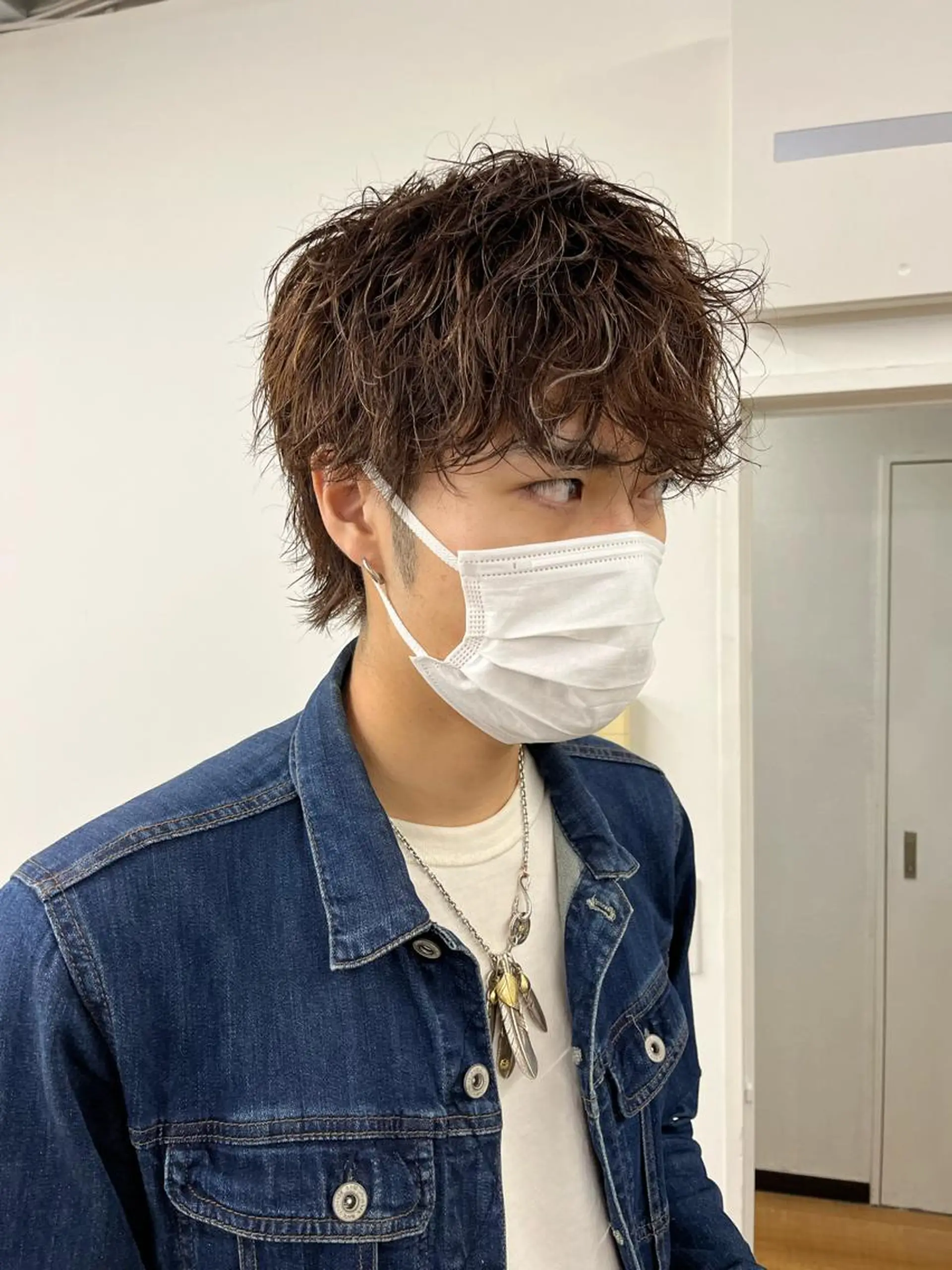 ショート カラー パーマ ヘアアレンジ メンズ ヘアカラー トリートメント 💎髪質改善特化💎 RUITOのヘアスタイル