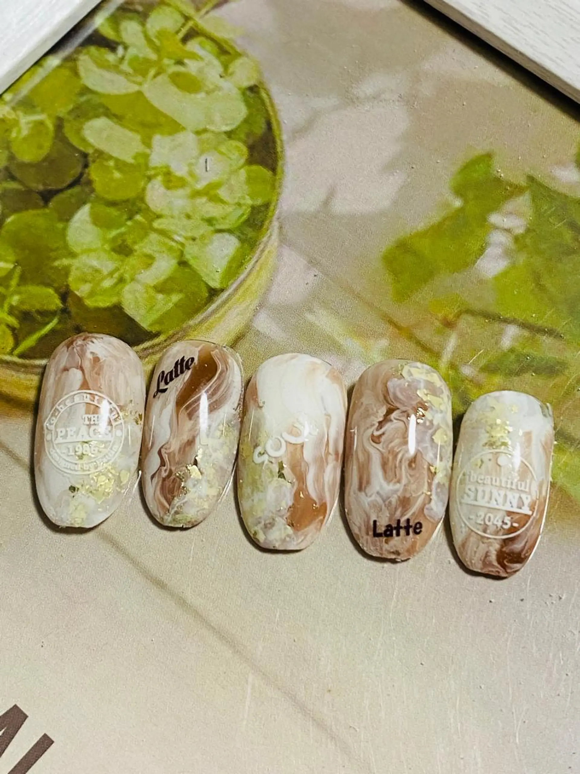 ネイル ニュアンスネイル 自宅ネイルサロン ♦️nuance♦️のネイルデザイン