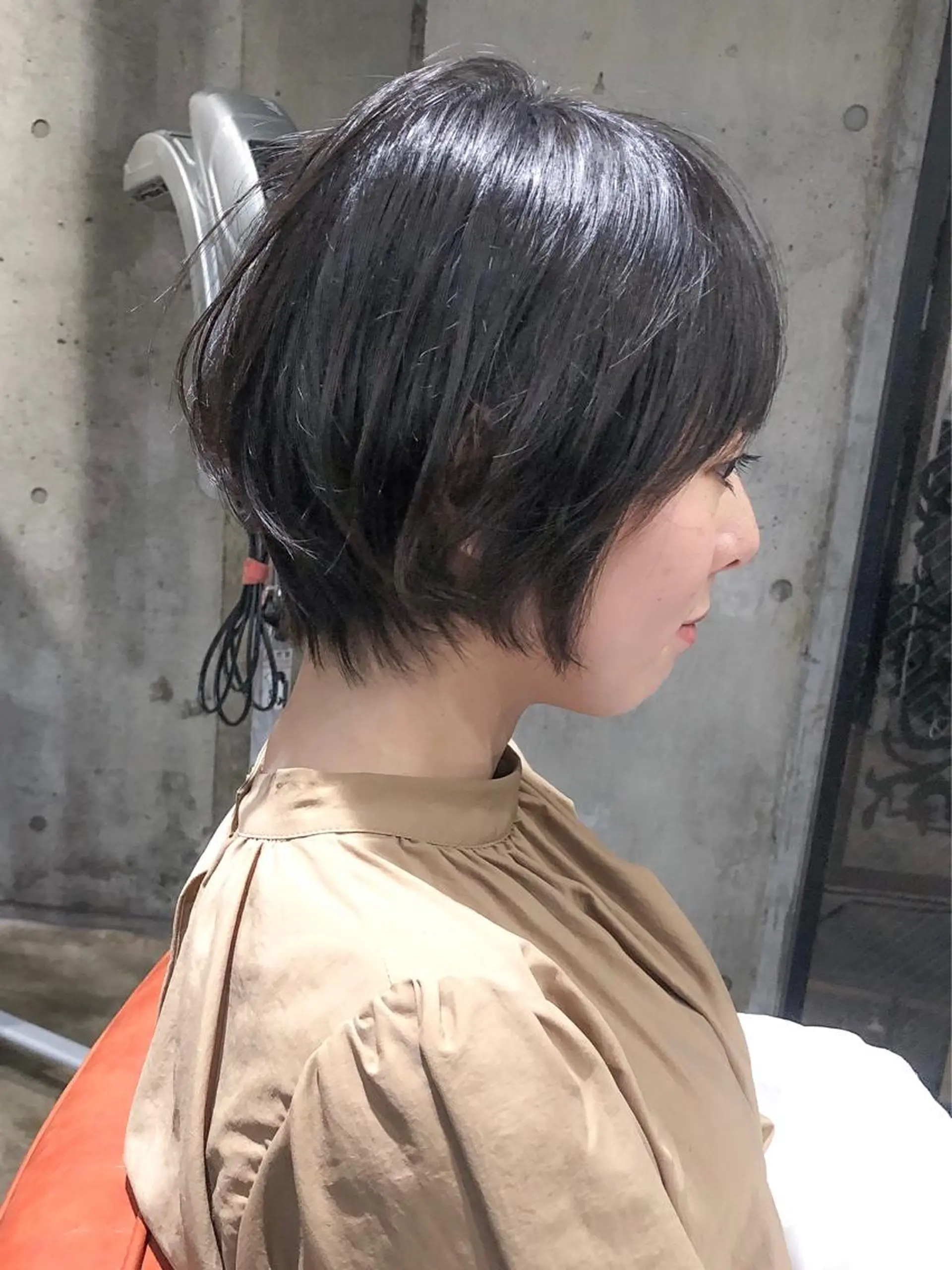 ショート 丸みショート ショートヘア 北條 優輝のヘアスタイル