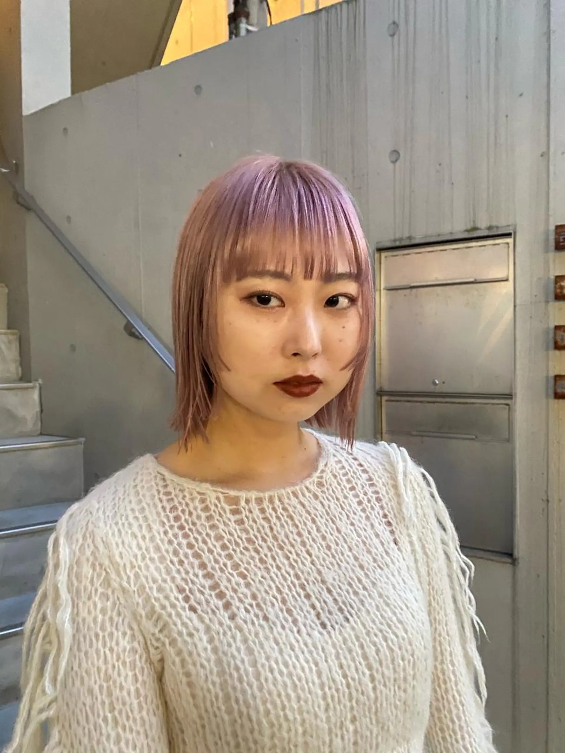 ショート カラー ヘアカラー トリートメント ヘアセット タカノ ノゾミのヘアスタイル