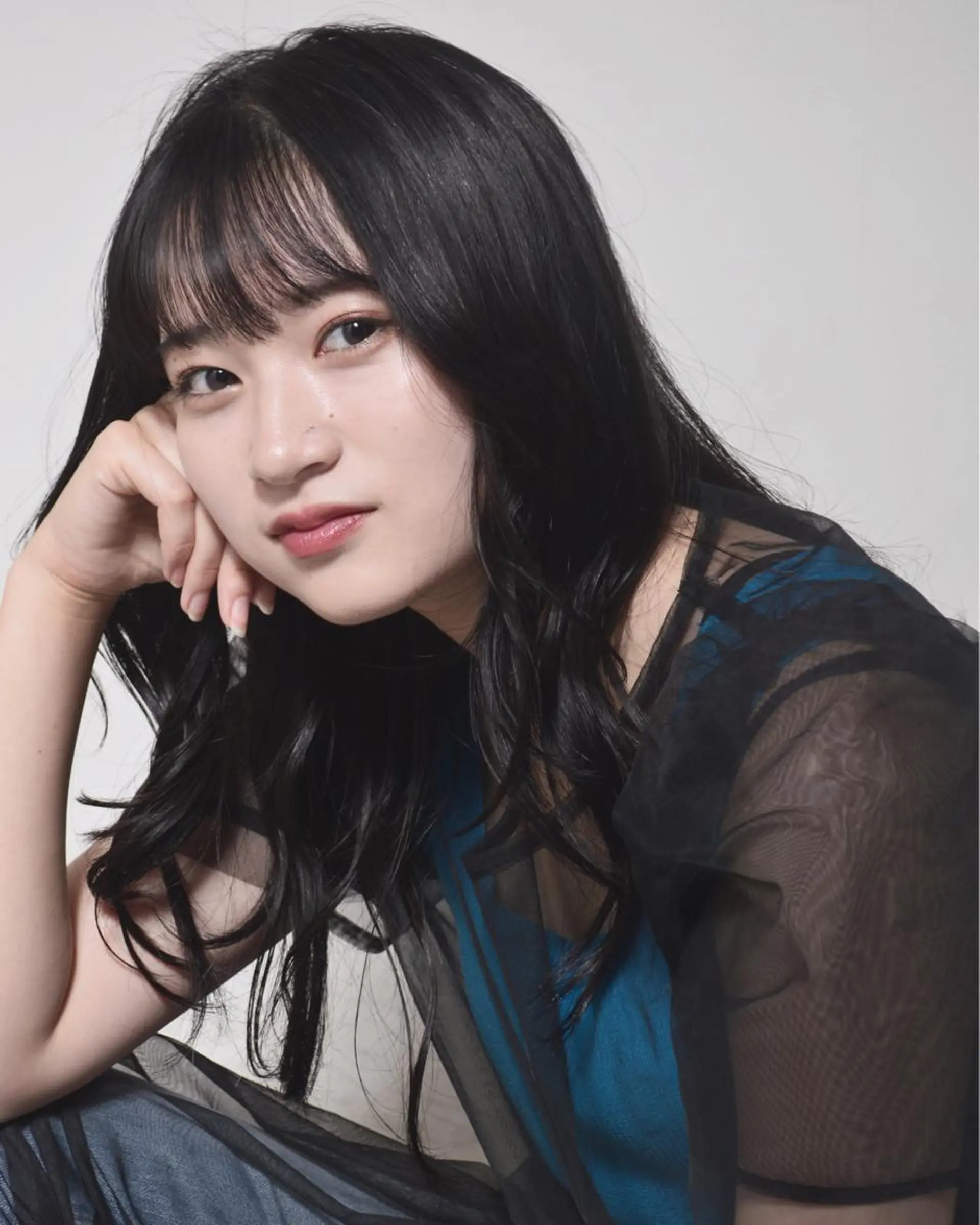 セミロング ✨レイヤー/ 透明感カラー✨冨永剛のヘアスタイル