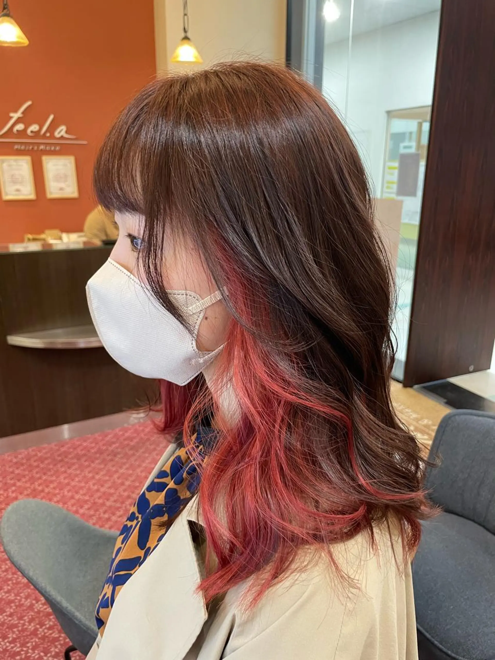 セミロング 金澤 桃香のマツエク・マツパデザイン