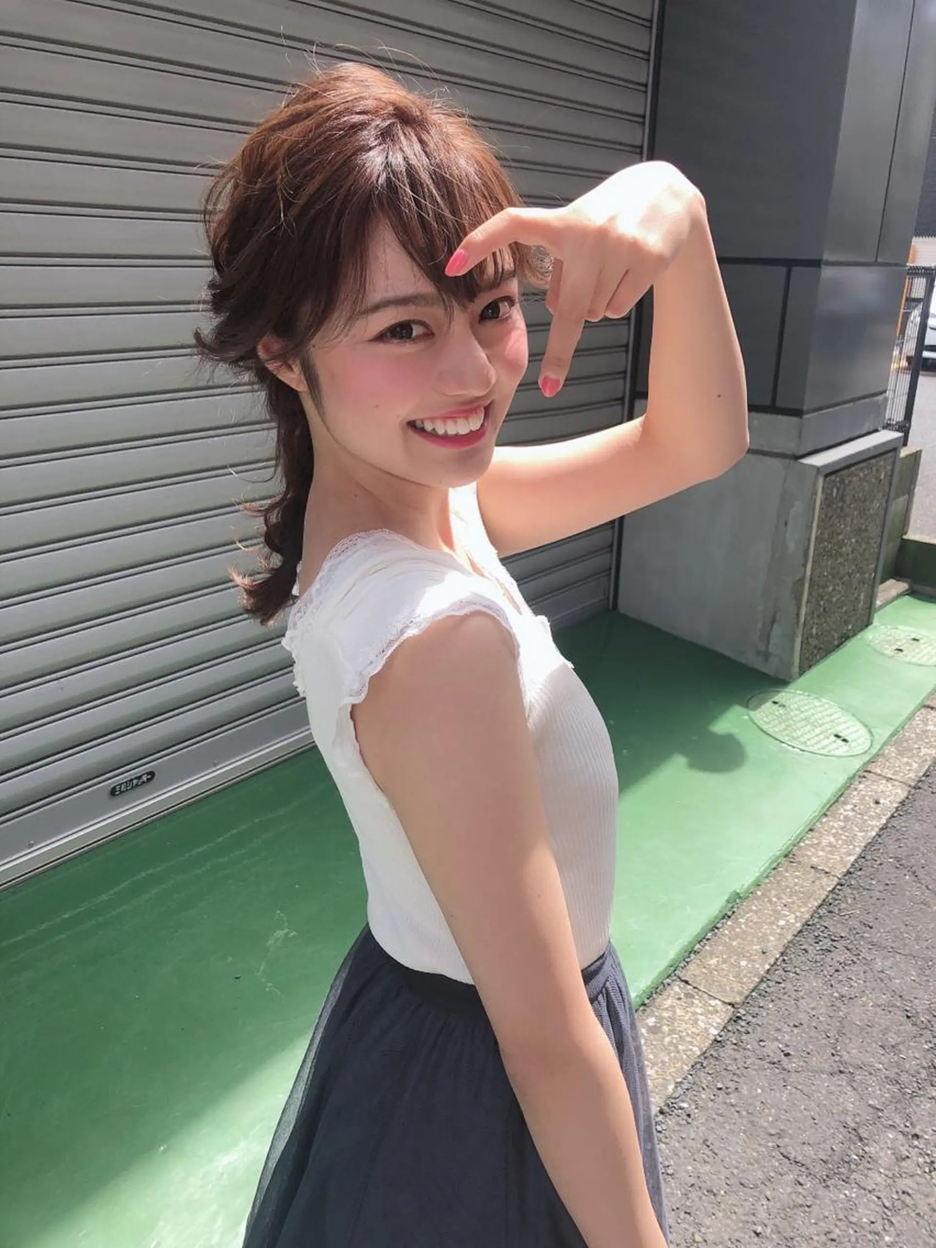 セミロング ヘアセット omocha hair salon所属・大嶋 伸吾のヘアスタイル