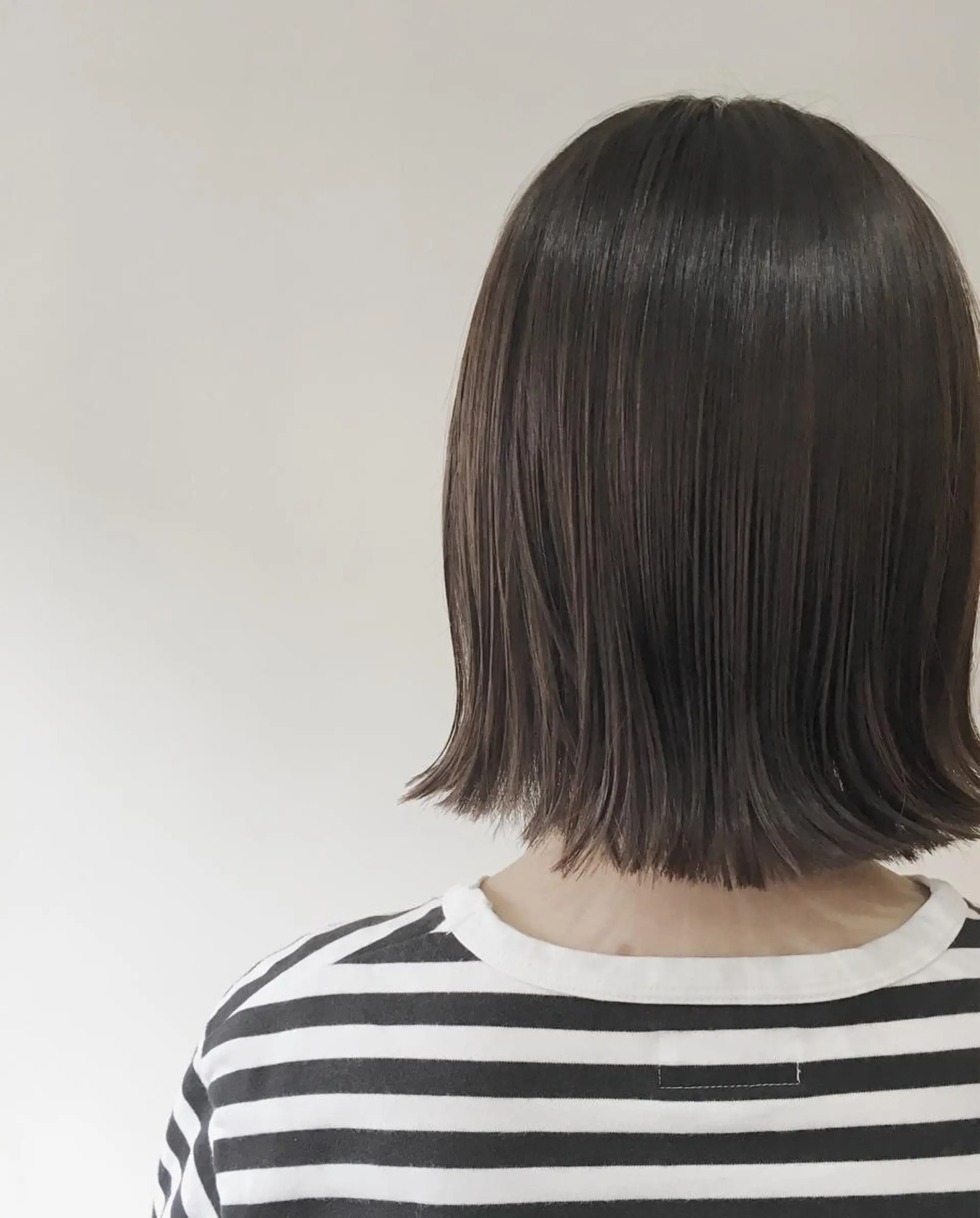 ミディアム カラー ボブ 外ハネヘア カット トリートメント ノグチ ユウキ/ボブのヘアスタイル