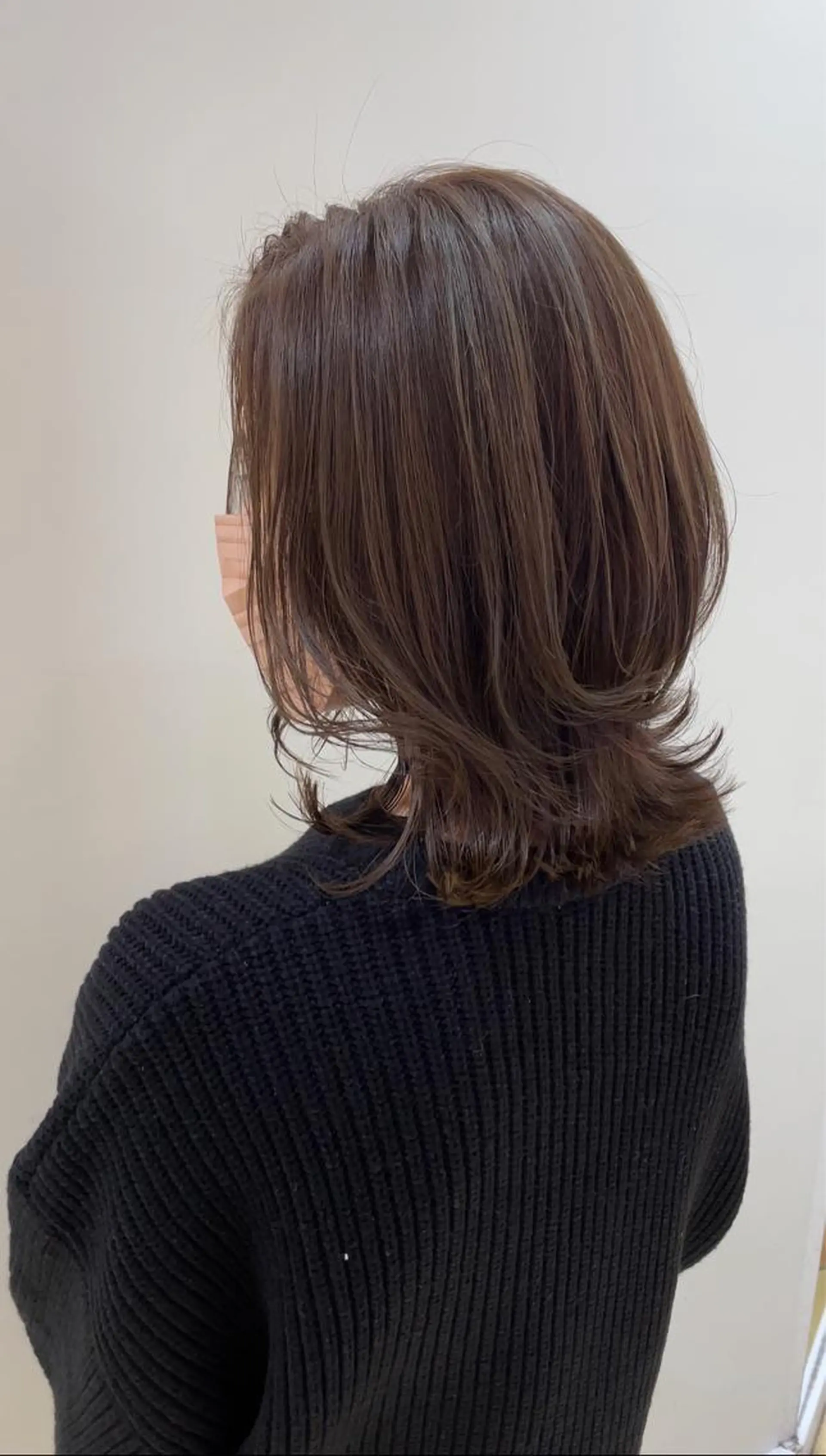 ミディアム 池田 早穂のヘアスタイル