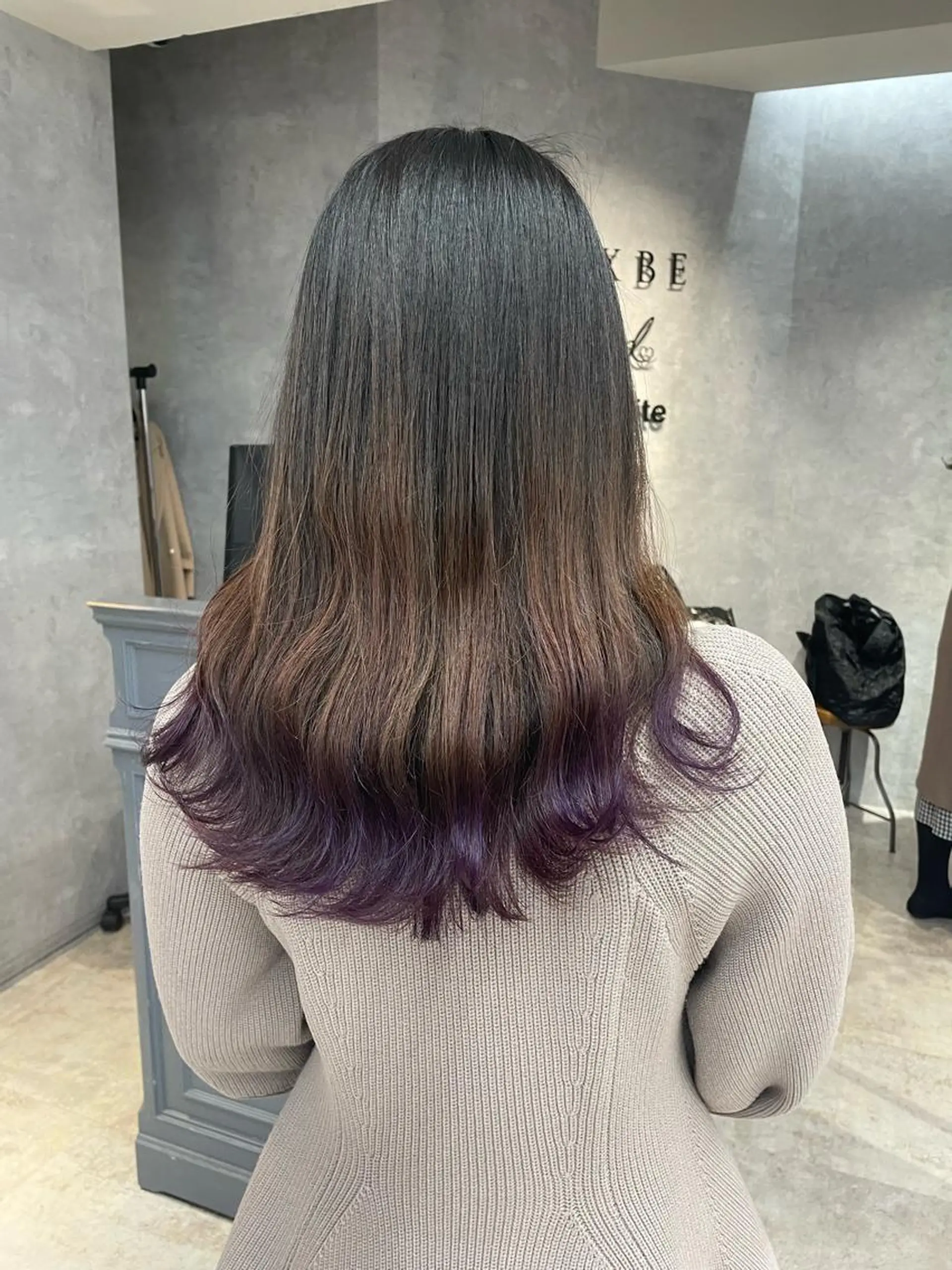 ロング Cielro【 シェイロ 】所属・Cielro/ダブル カラー/西田咲希のヘアスタイル