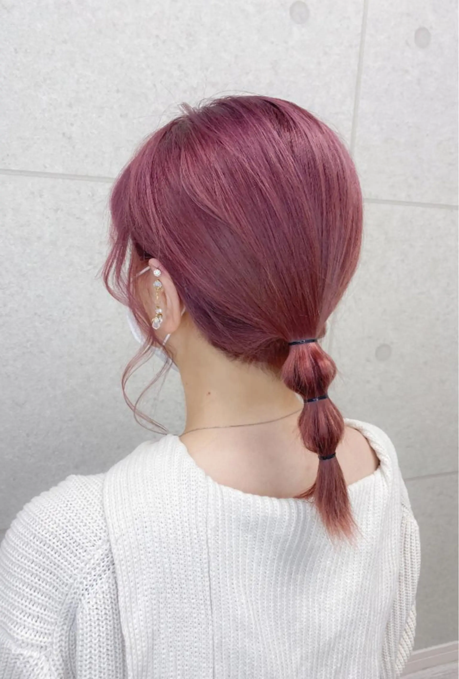 ミディアム カラー ラクーン-RacCoON-所属・甲斐綾香 /髪質改善/縮毛矯正のヘアスタイル