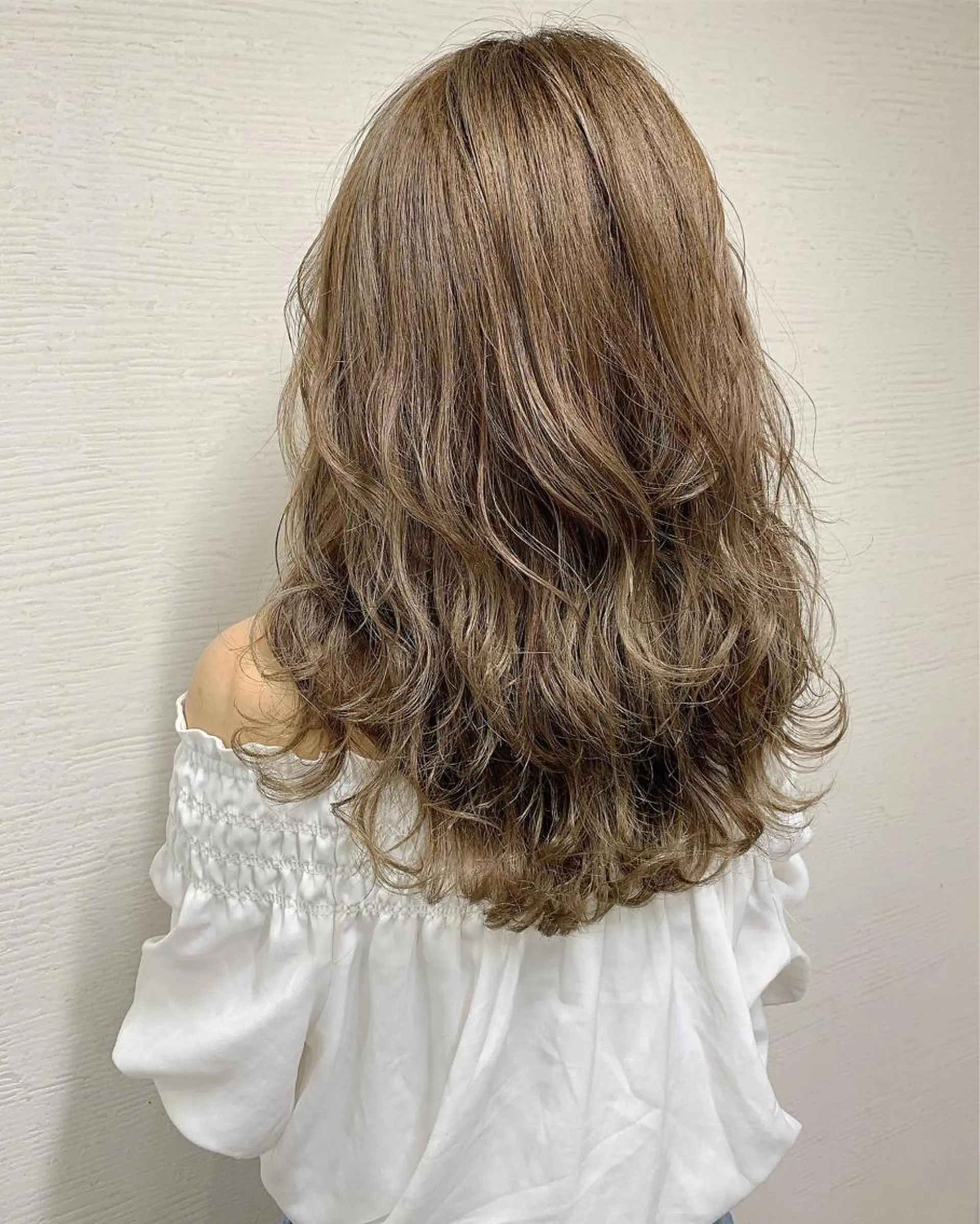 セミロング カラー ヘアアレンジ boutique misakiのヘアスタイル