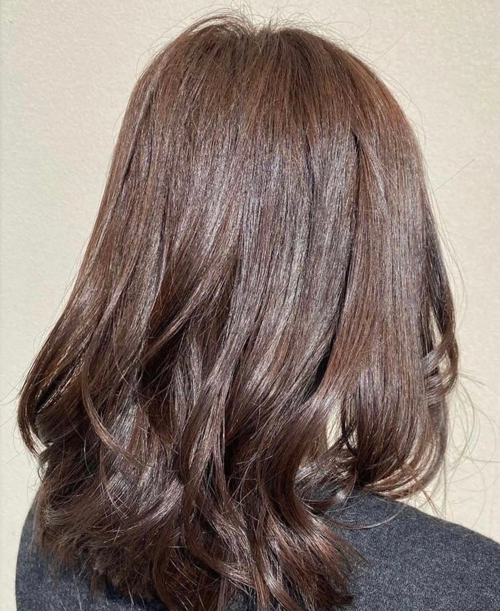 ミディアム ミディアムパーマ 髪質改善 カット パーマ トリートメント seren dipityのヘアスタイル