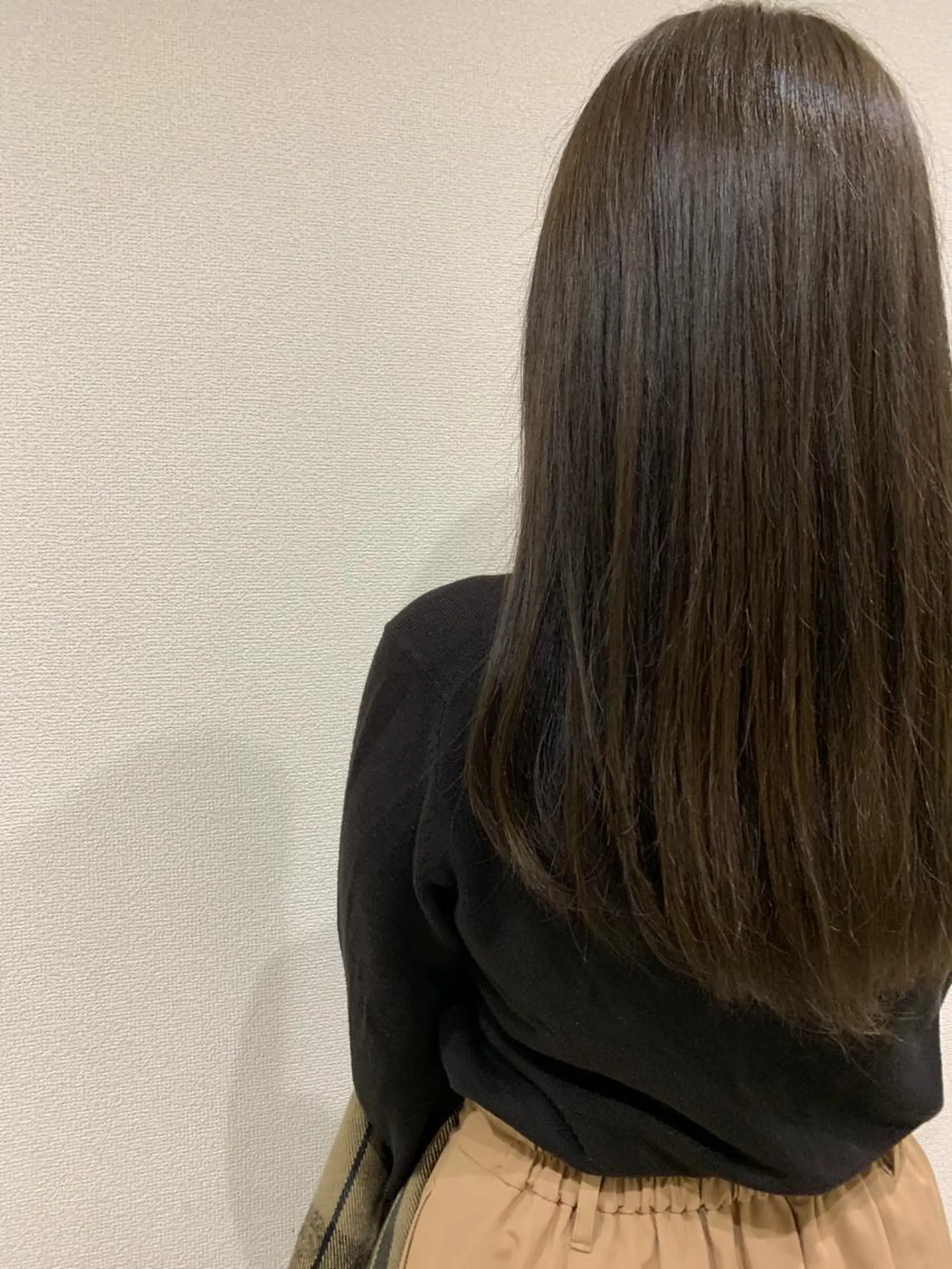 ロング カラー ベージュカラー 髪質改善&Spa fee by carrefour 大橋店[フィー・バイ・カルフール大橋]所属・stylist Yukieのヘアスタイル
