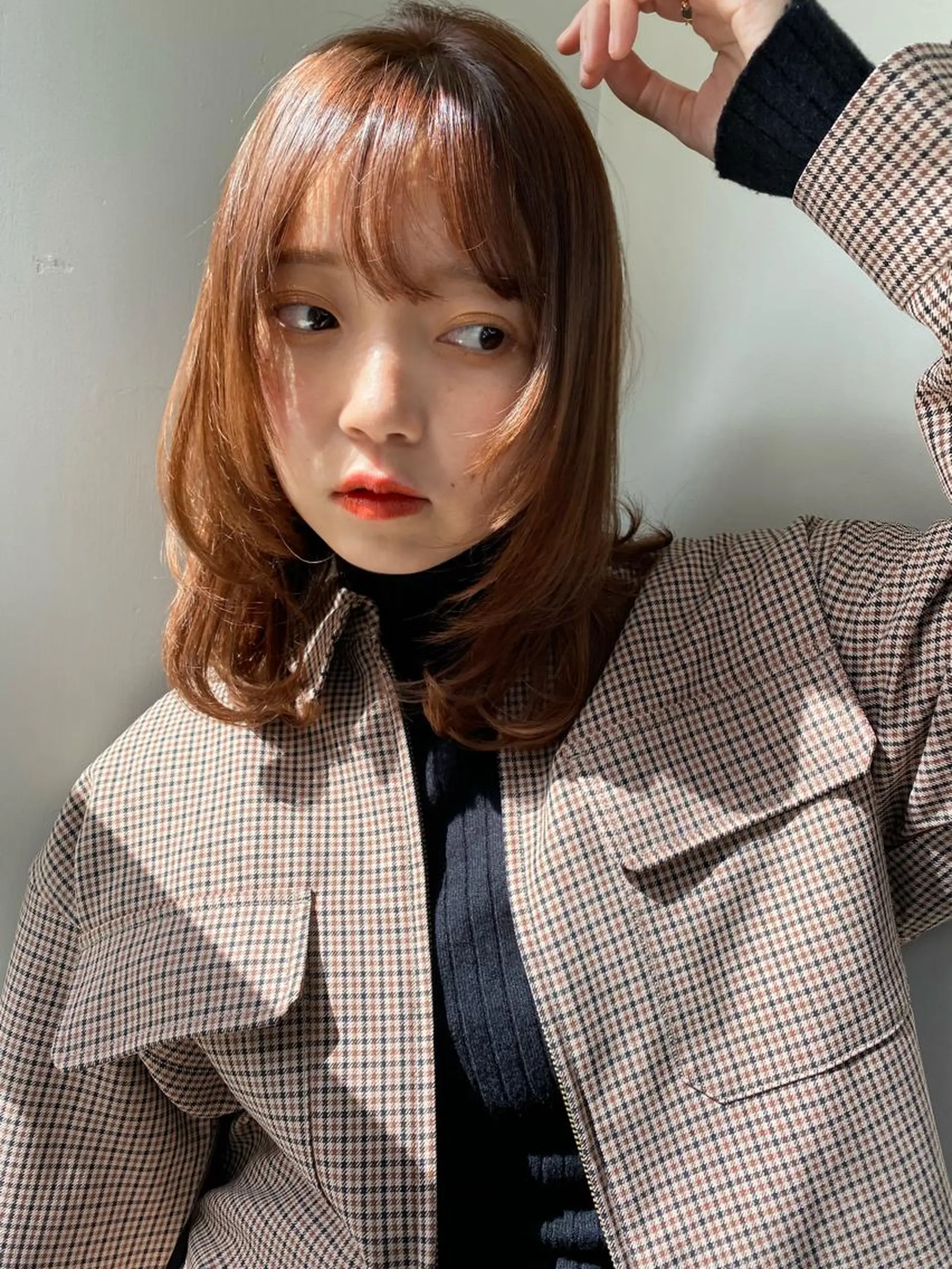 ミディアム カラー ヘアカラー トリートメント アレンジ指名 no.1✨ｈａｋｏのヘアスタイル