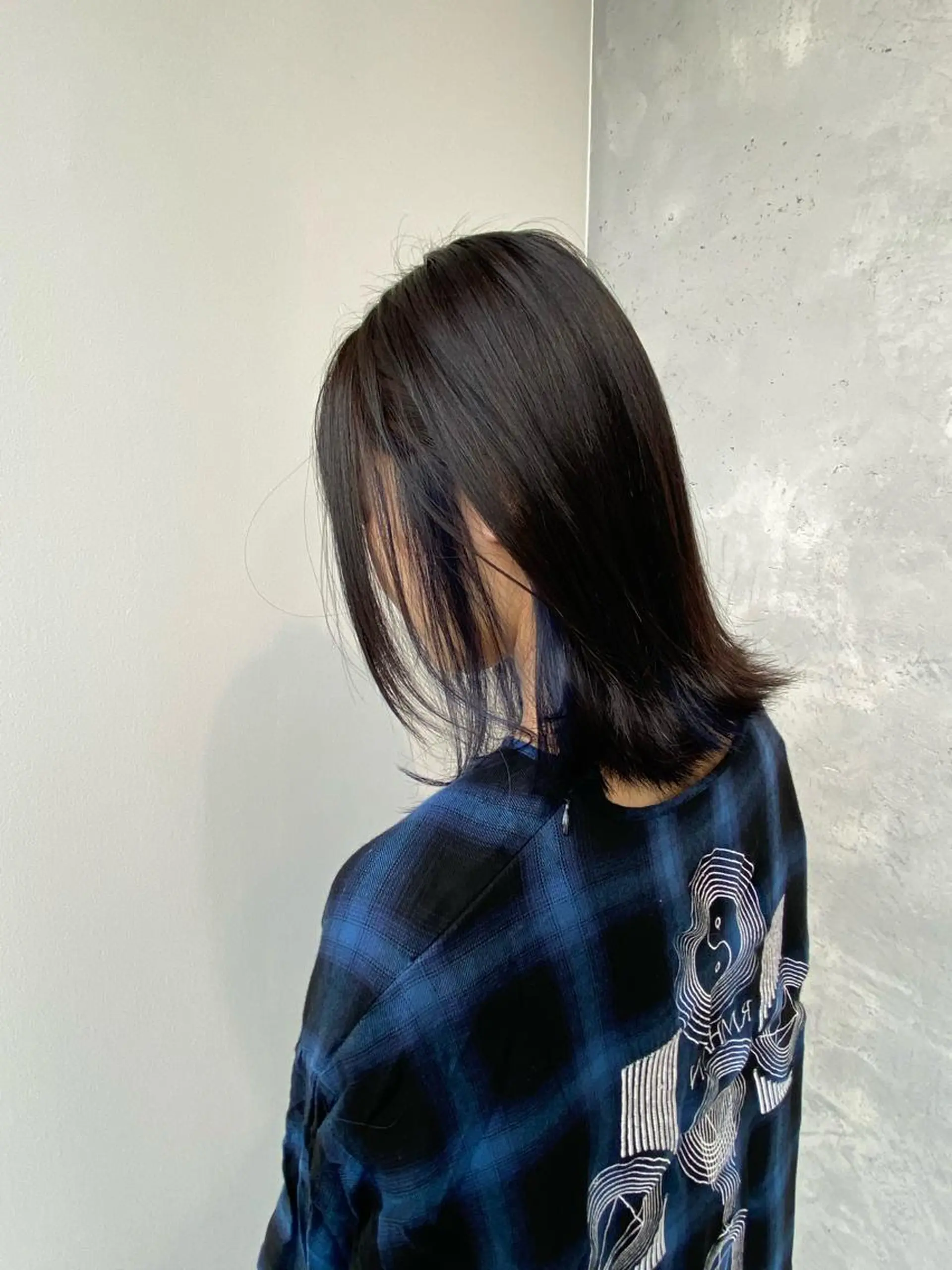 ミディアム カラー ヘアアレンジ 【艶髪×韓国風】 毛流れ職人 RYOのヘアスタイル