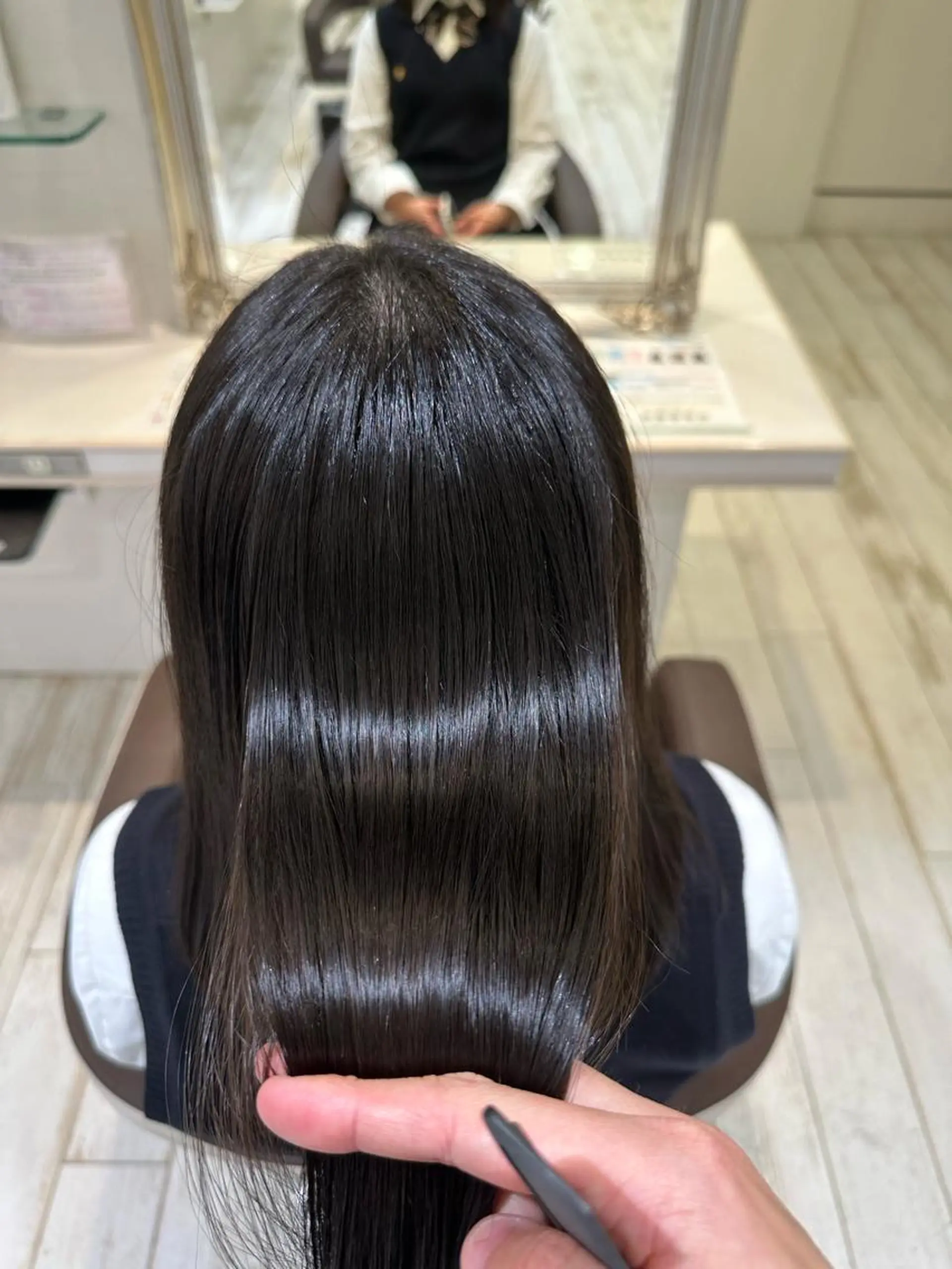 ミディアム 縮毛矯正専門 金井佳祐のヘアスタイル