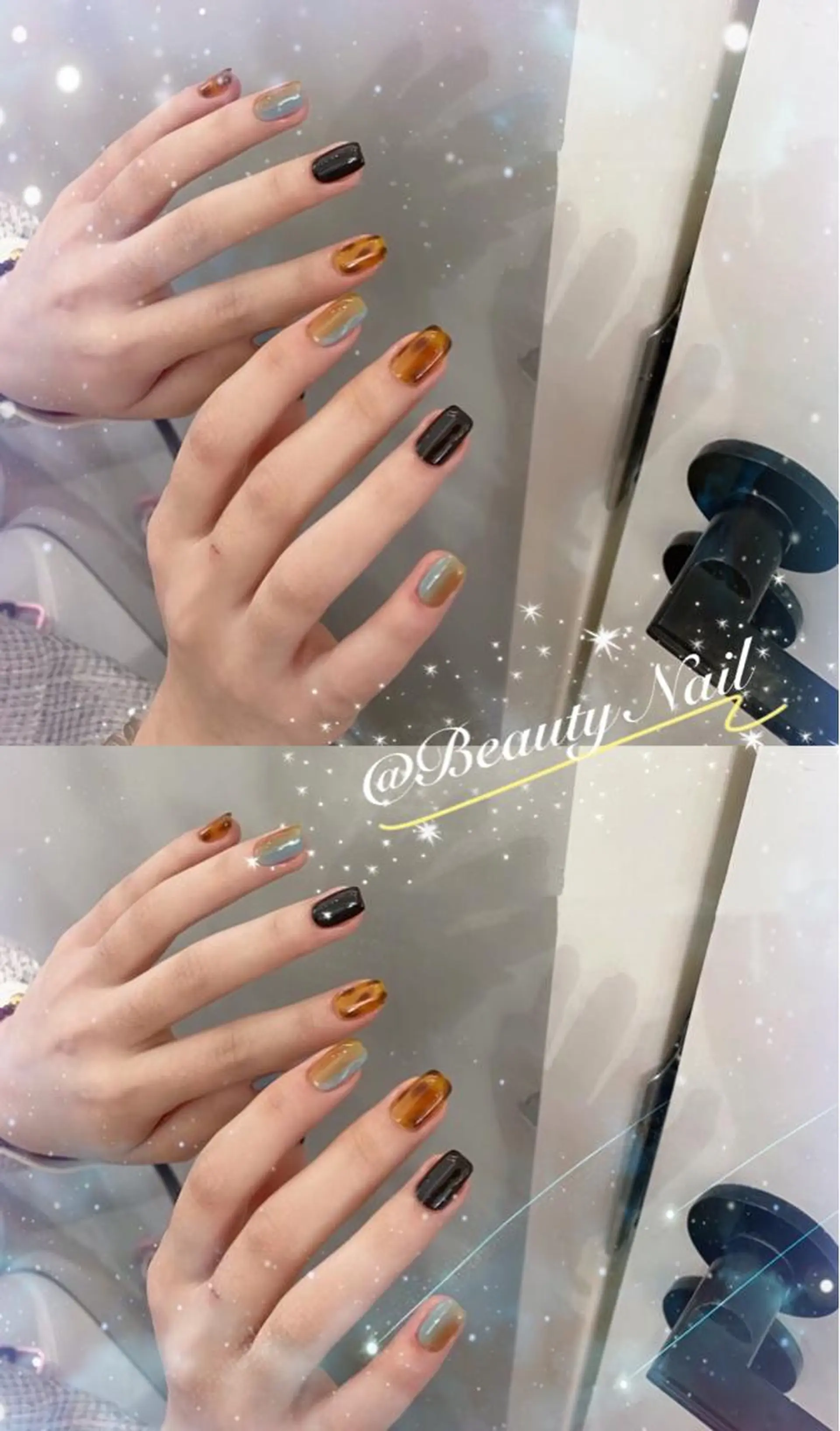 カラー ネイル ジェルネイル 冬ネイル Moonstone Salon所属・Moonstone Salonのネイルデザイン