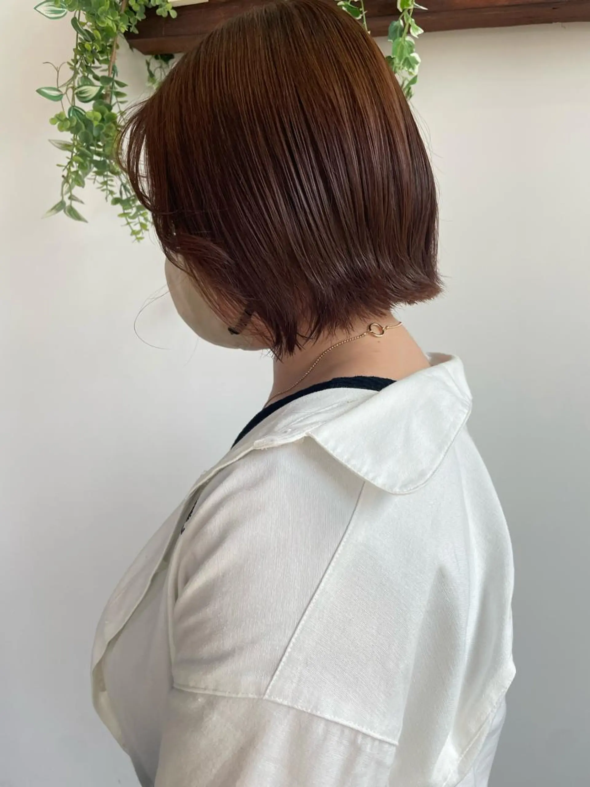 ショート カラー カット ヘアカラー トリートメント 荒木 友那のヘアスタイル