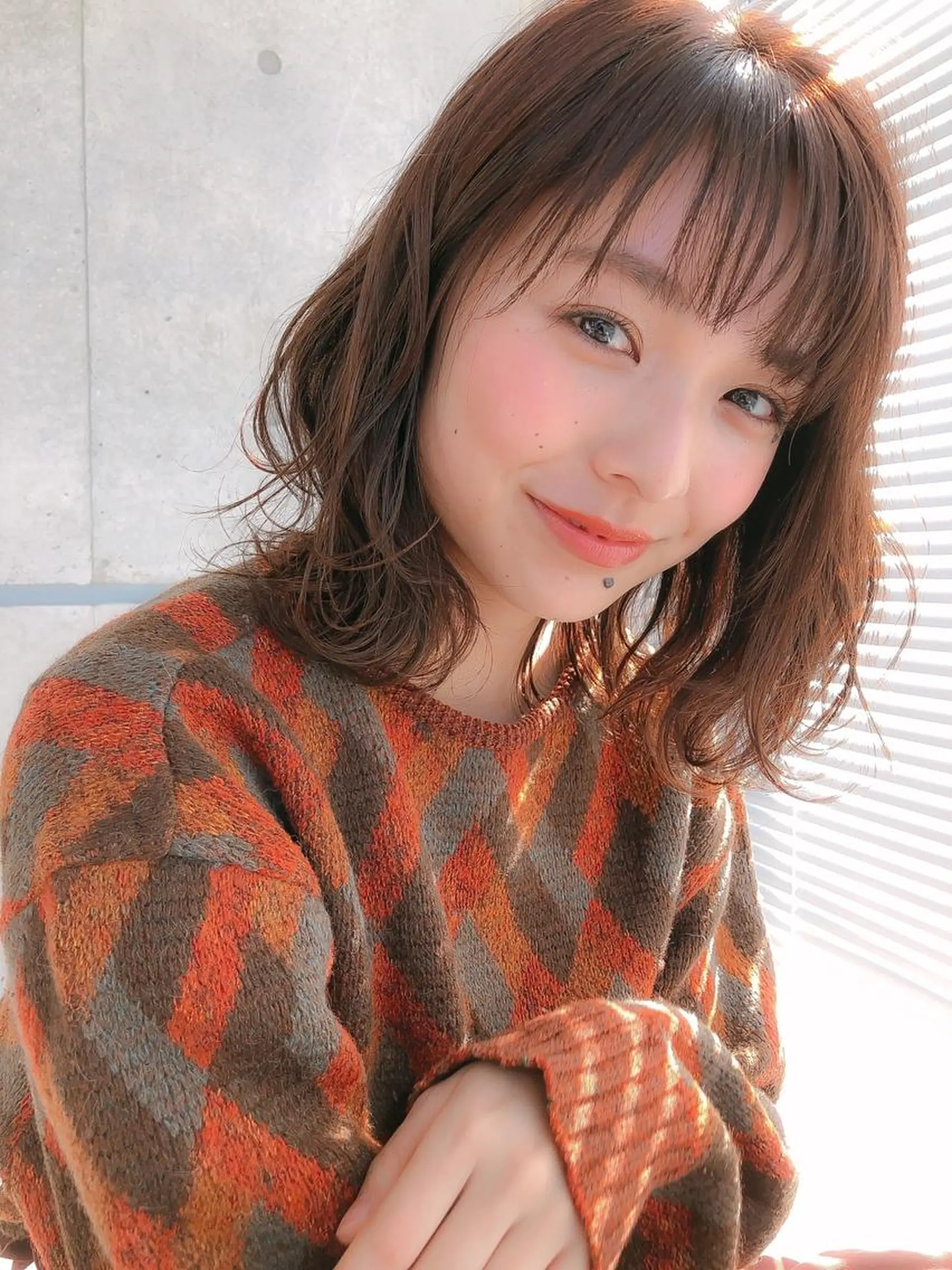 セミロング 髪質改善縮毛矯正✨ ナリタユウヤのヘアスタイル