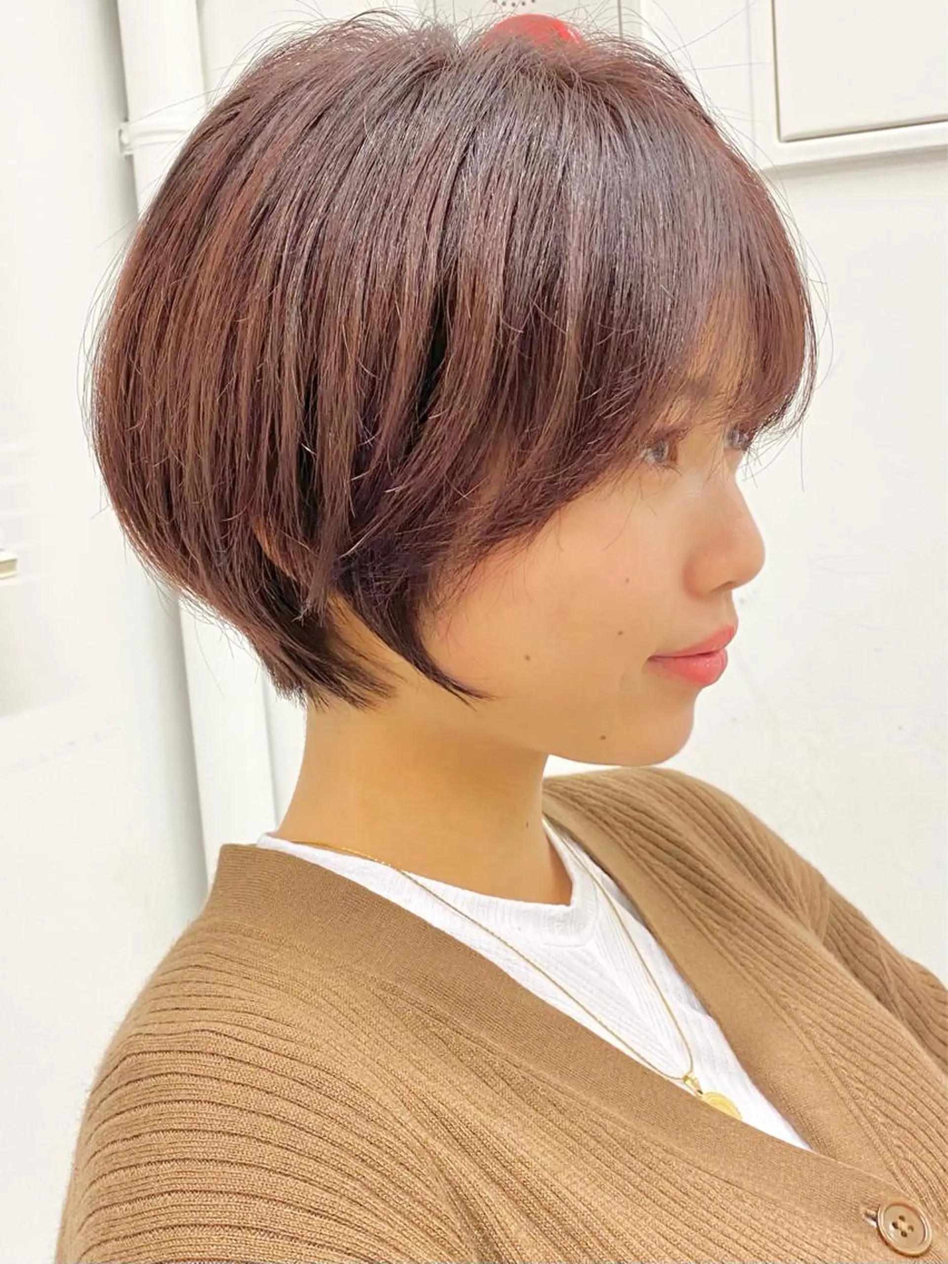 ショート カラー ヘアアレンジ 似合わせ専門美容師 なかじまのヘアスタイル